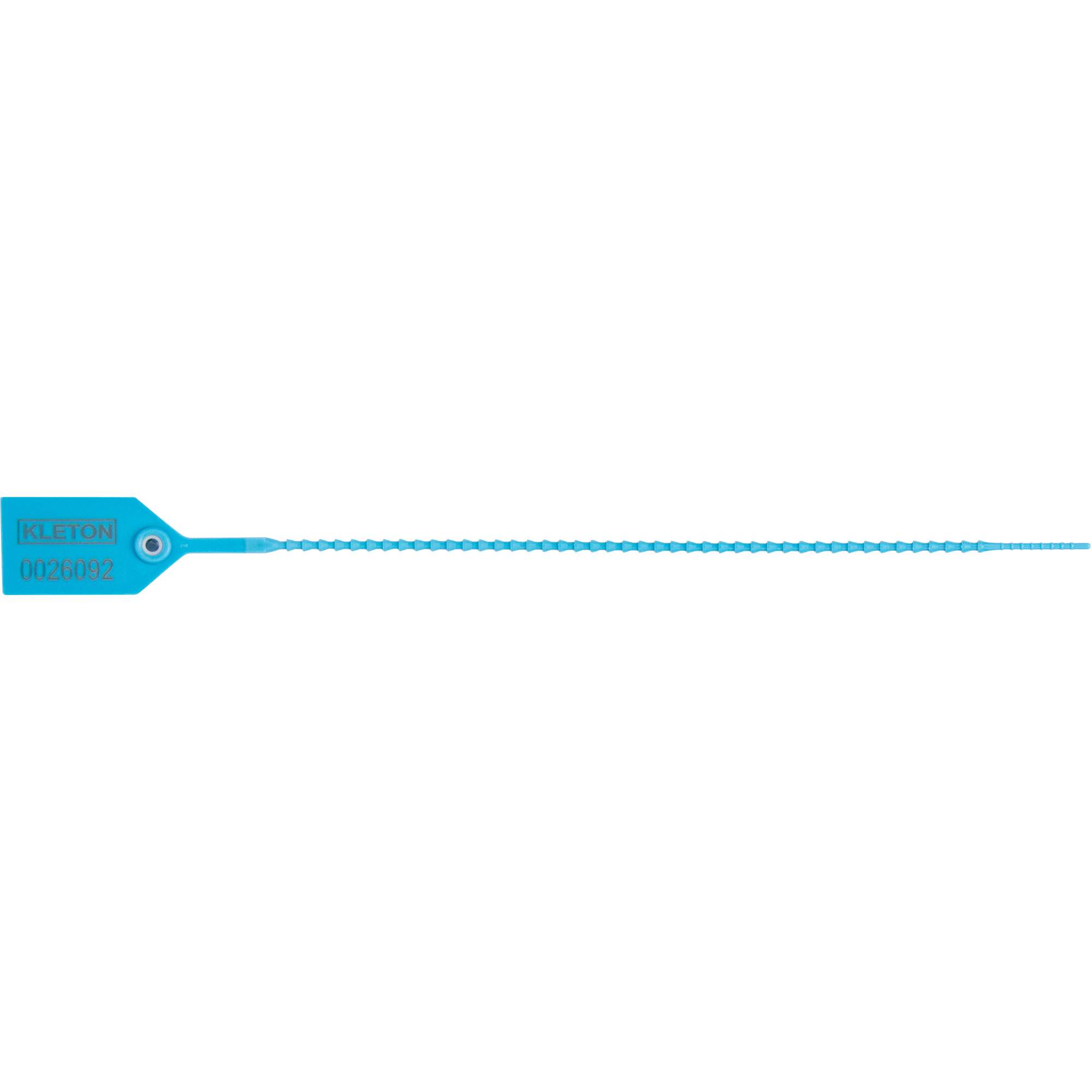 Scellé de sécurité standard, 12", Plastique, Scellé en plastique