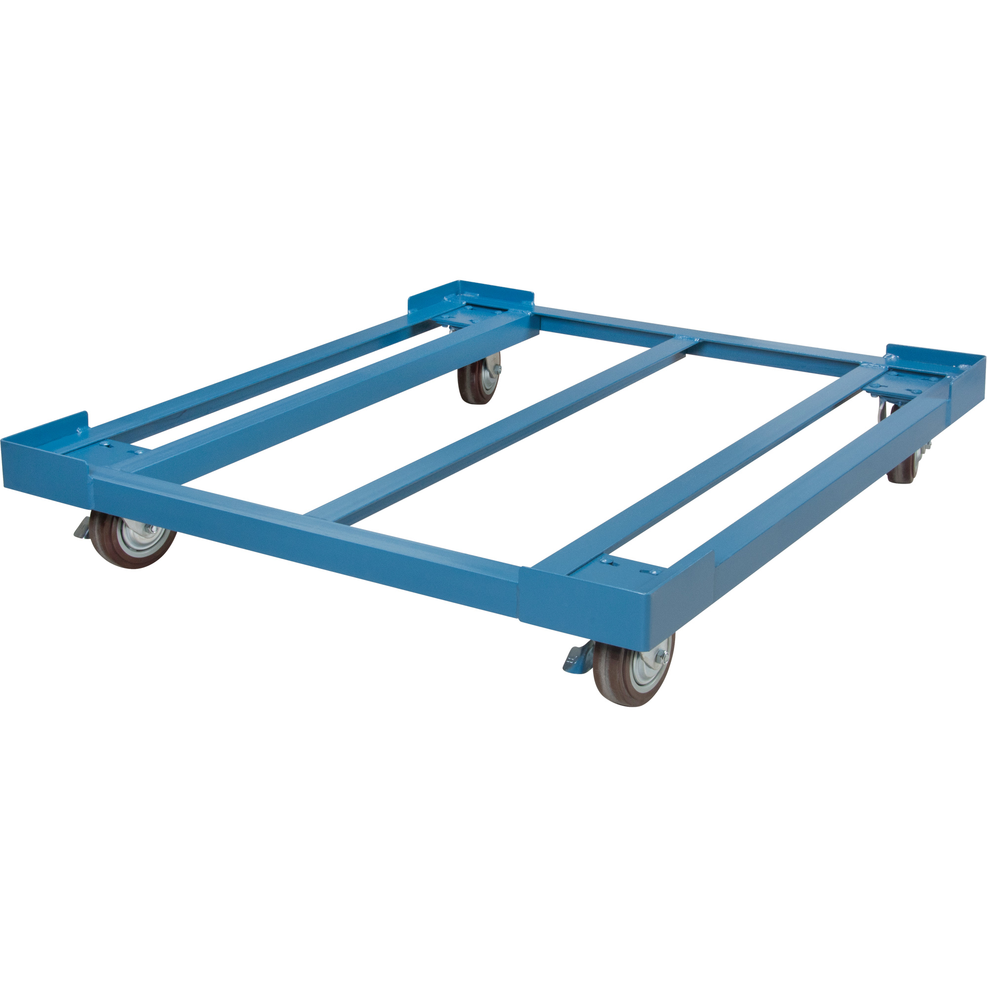 Socle roulant pour palette, 48,5" la x 43" p x 8" h, Capacité de 3000 lb