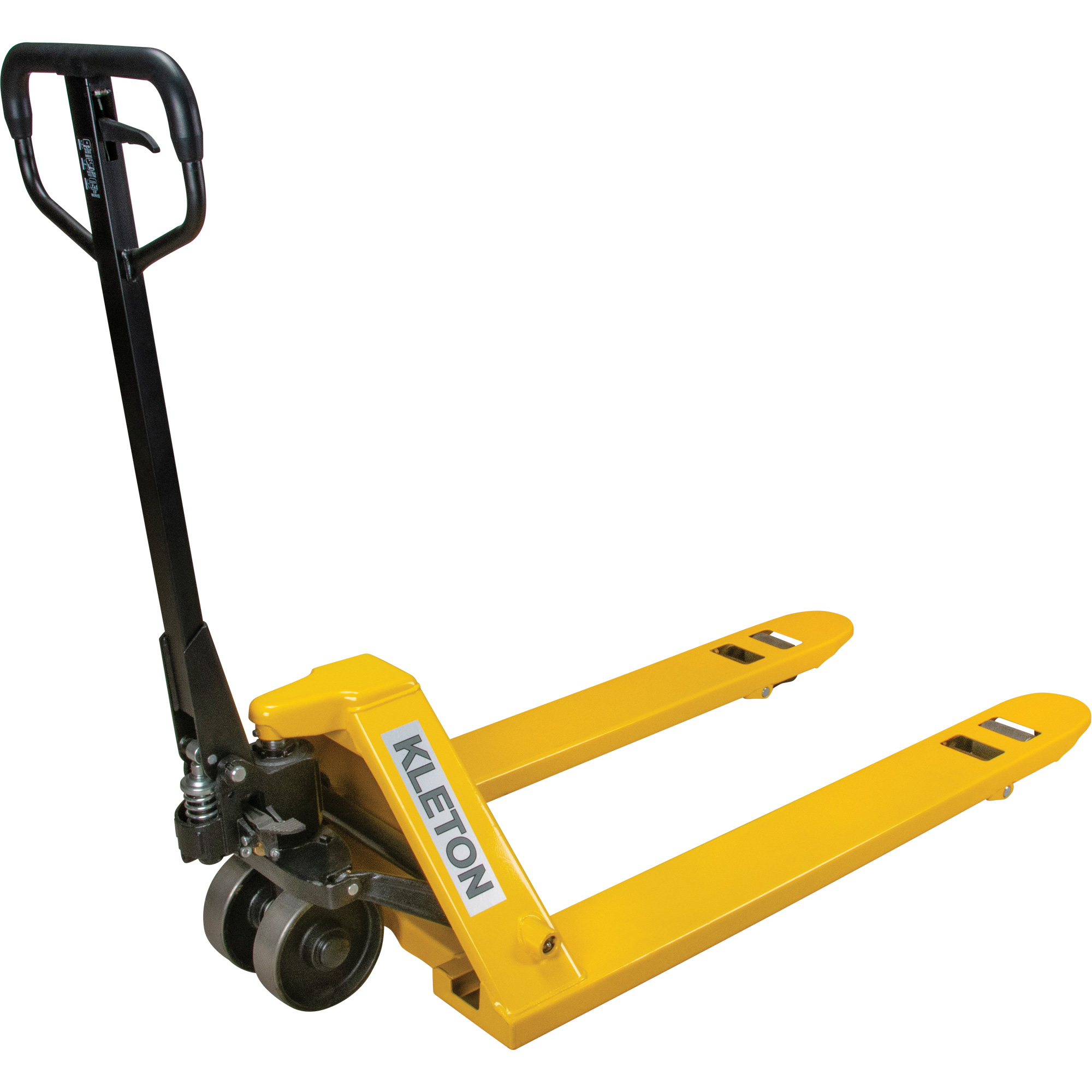 Transpalette à roues en acier, Acier, 48" lo x 27" la, Capacité 5500 lb
