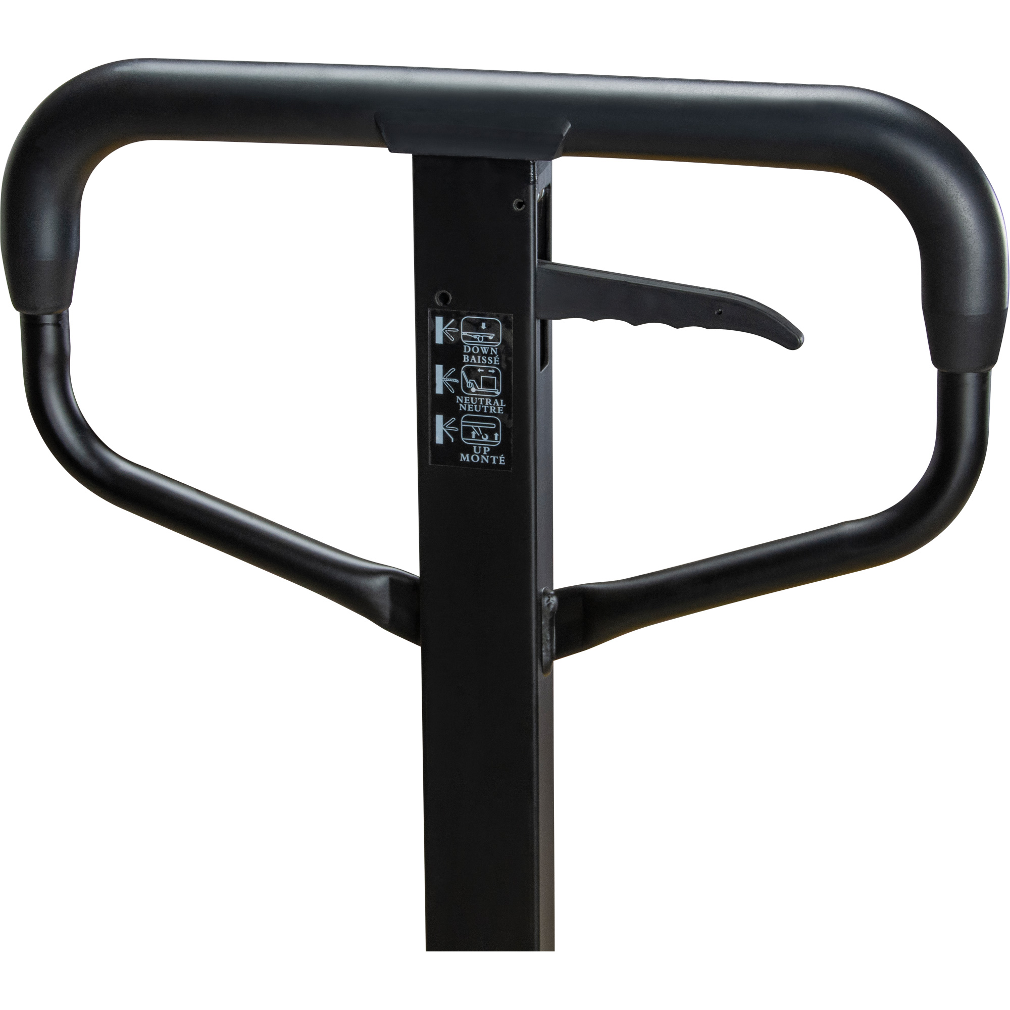 Transpalette à roues en acier, Acier, 48" lo x 27" la, Capacité 5500 lb – Image 3