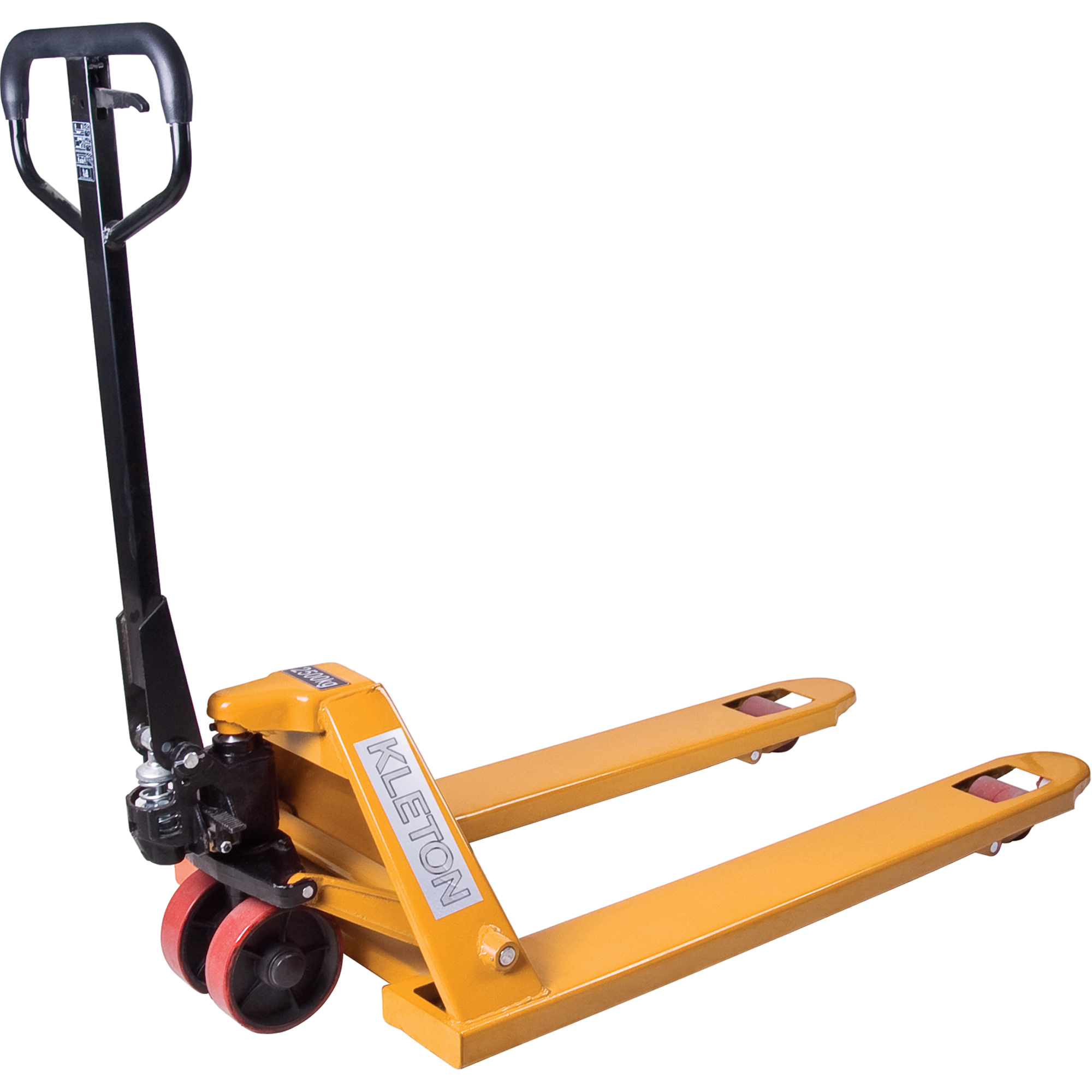 Transpalette manuel, Acier, 36" lo x 20,5" la, Capacité 5500 lb
