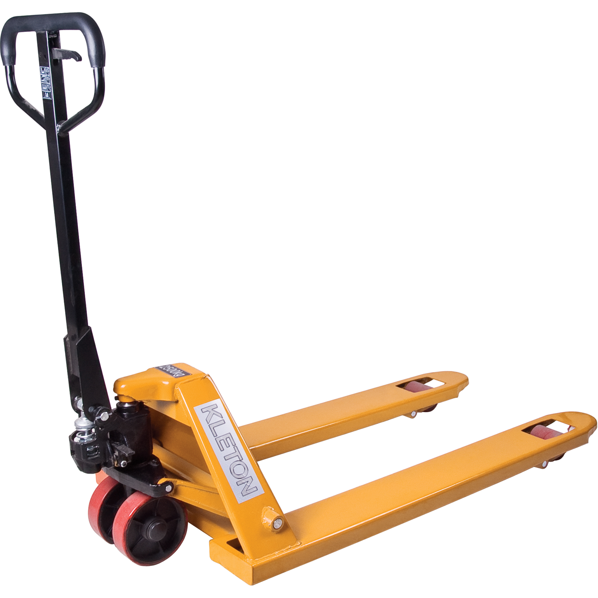 Transpalette manuel, Acier, 48" lo x 27" la, Capacité 5500 lb