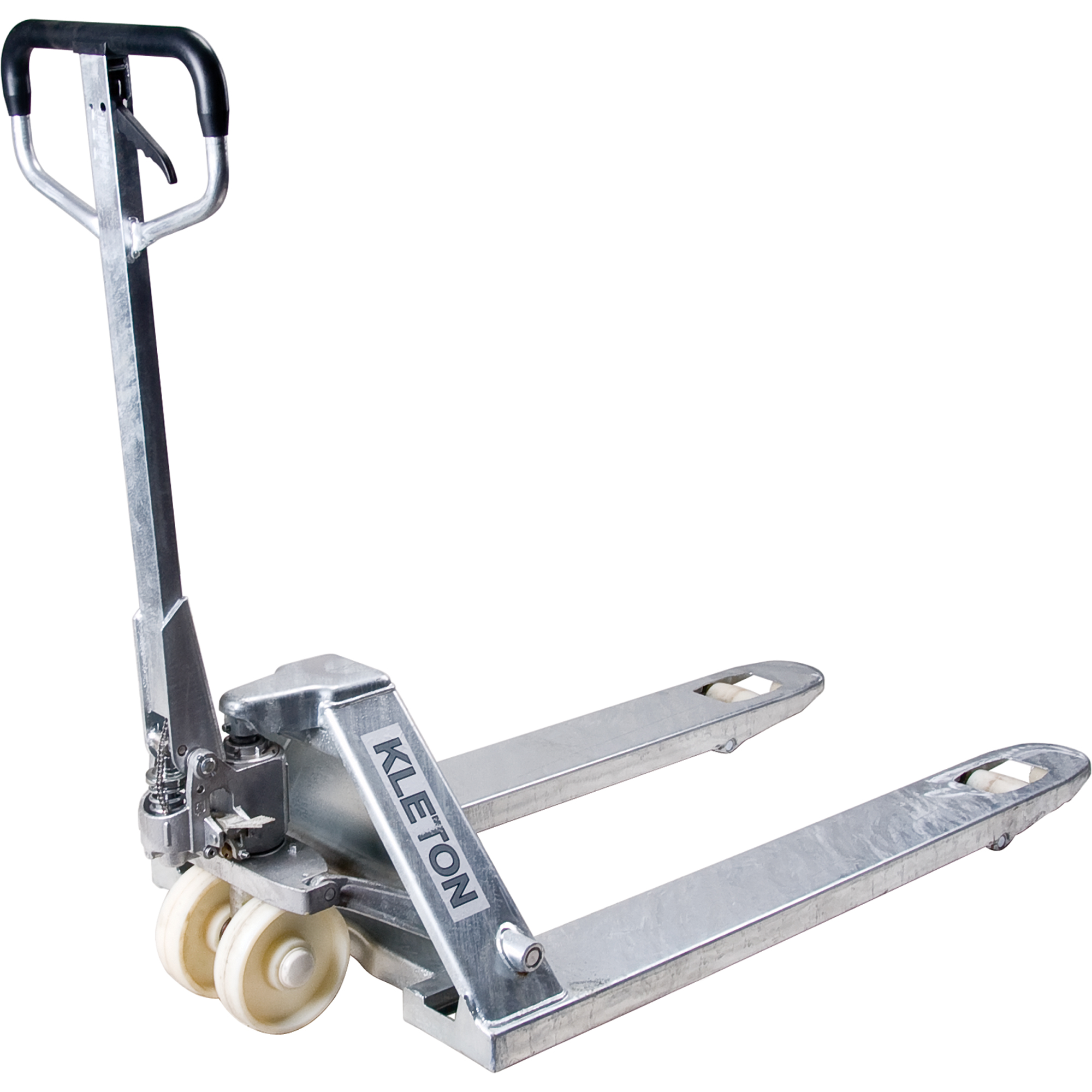 Transpalettes manuels, Galvanisé, 42" lo x 27" la, Capacité 5500 lb