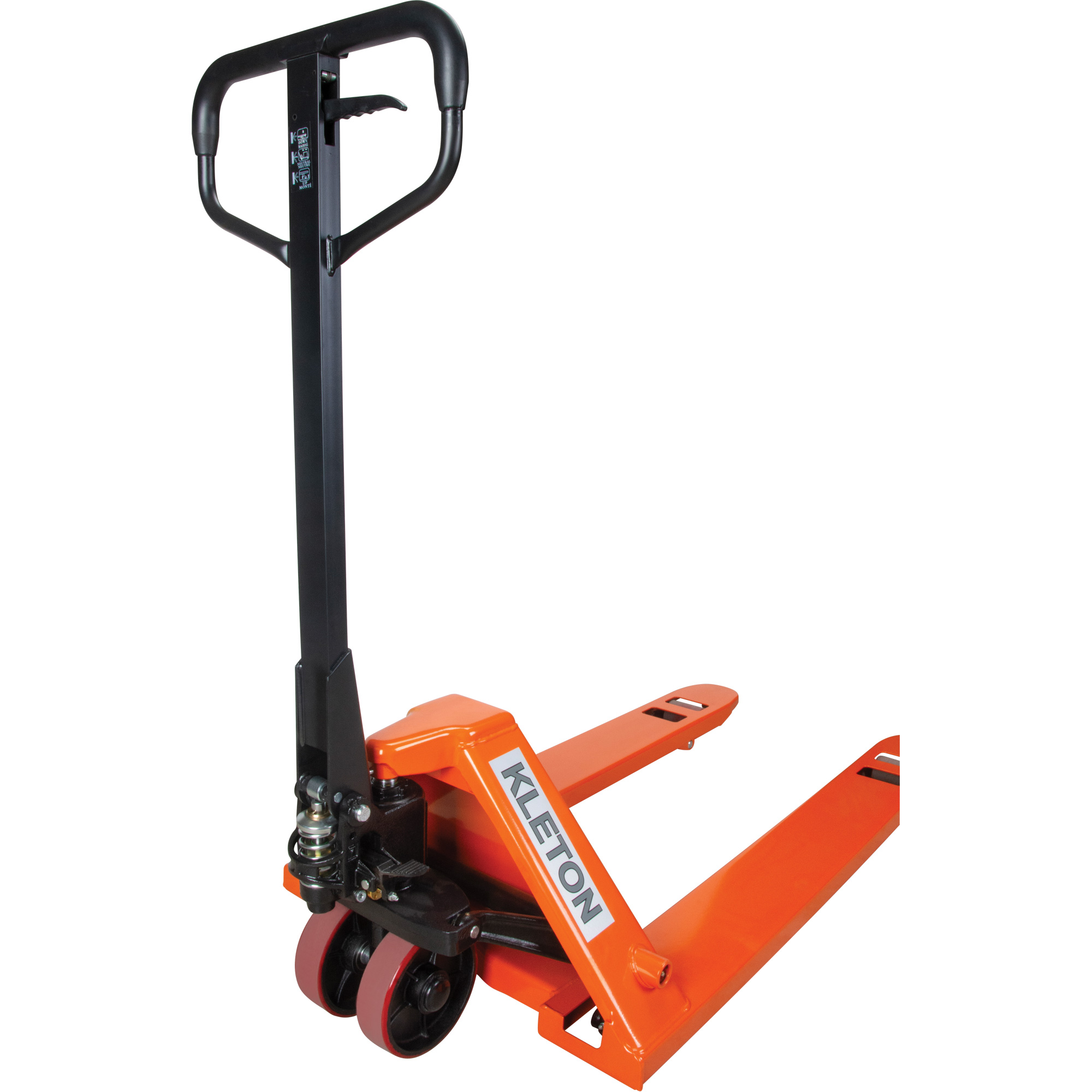 Transpalette manuel Quick-Lift, Acier, 48" lo x 27" la, Capacité 5500 lb – Image 2