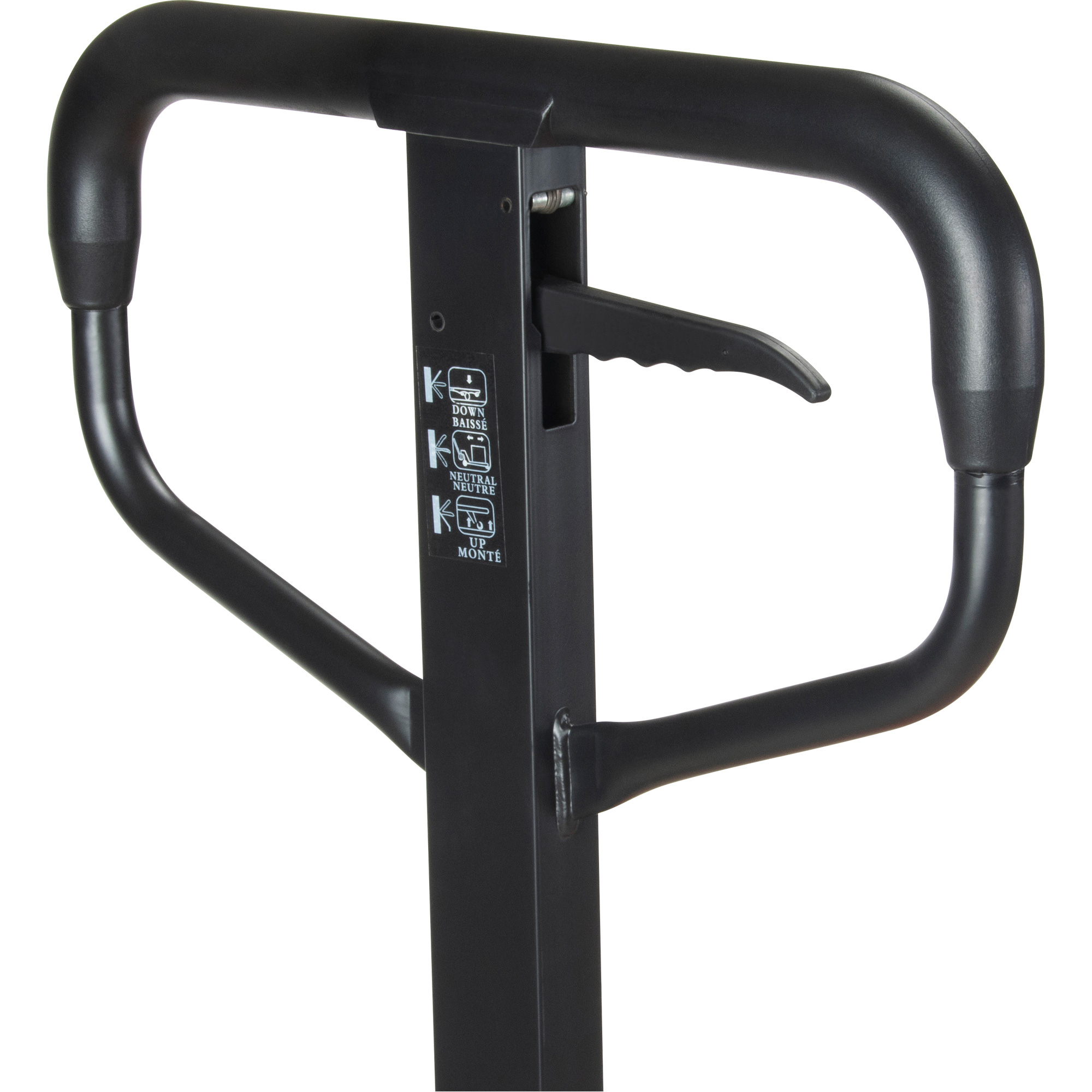 Transpalette manuel Quick-Lift, Acier, 48" lo x 27" la, Capacité 5500 lb – Image 3