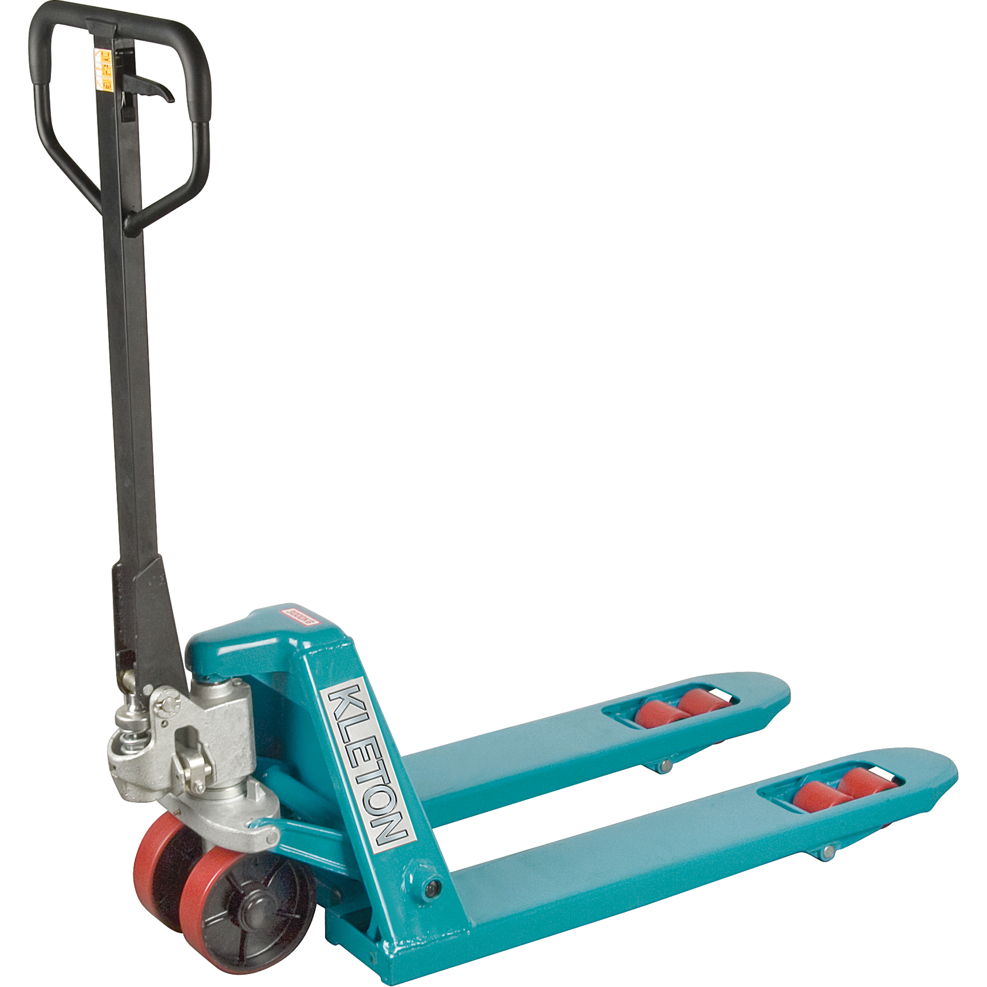 Transpalette manuel robuste, Acier, 48" lo x 20-1/2" la, Capacité 6600 lb