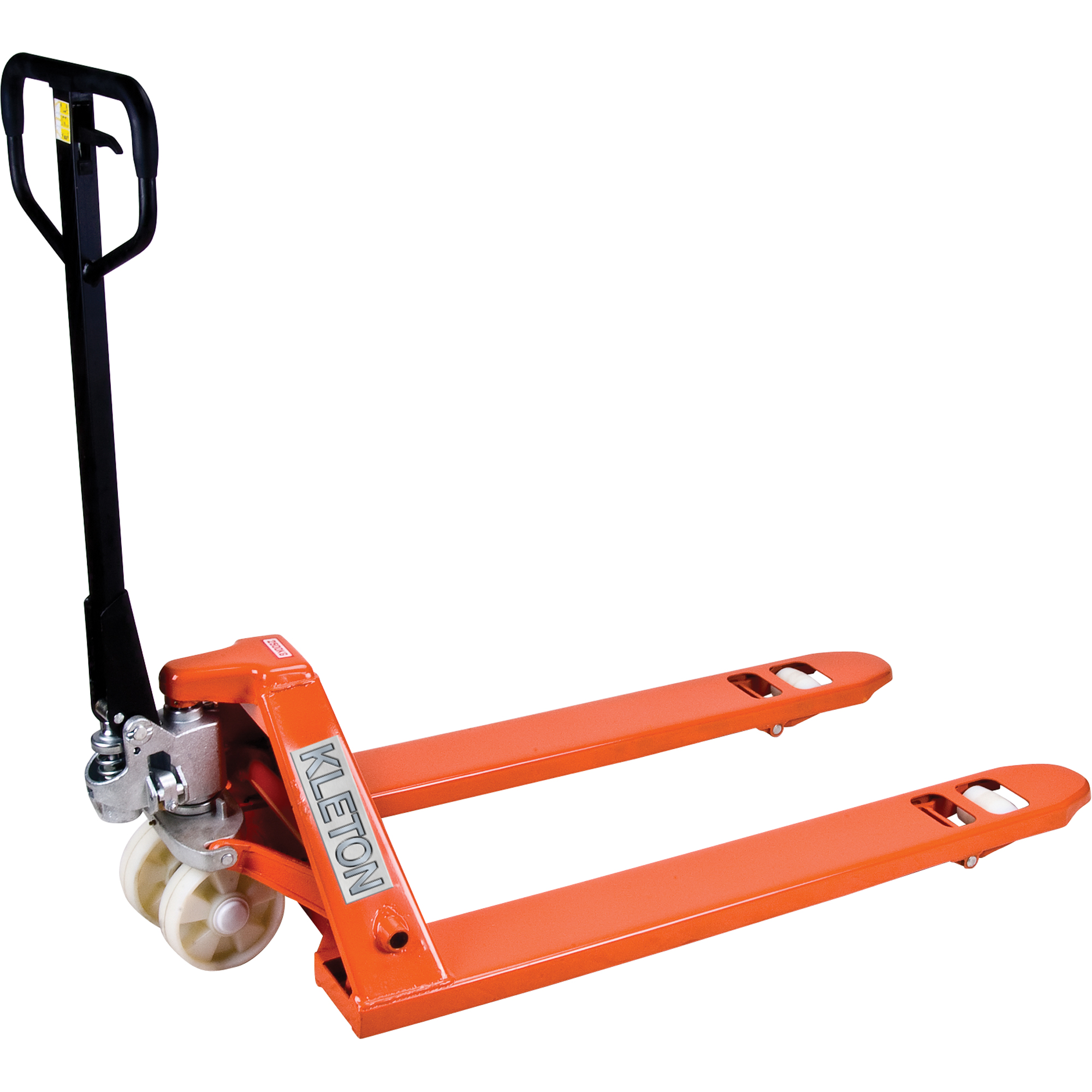 Transpalette manuel robuste, Acier, 48" lo x 27" la, Capacité 5500 lb