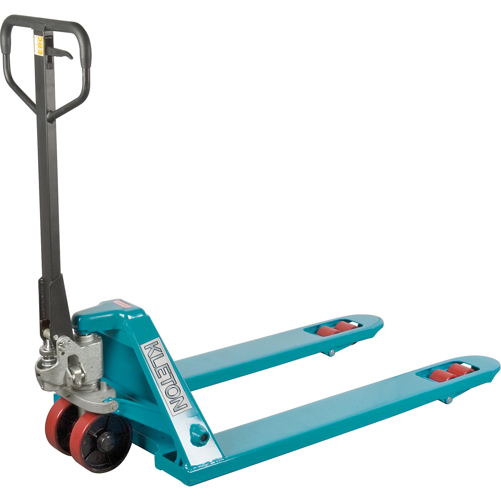 Transpalette manuel robuste, Acier, 48" lo x 27" la, Capacité 6600 lb