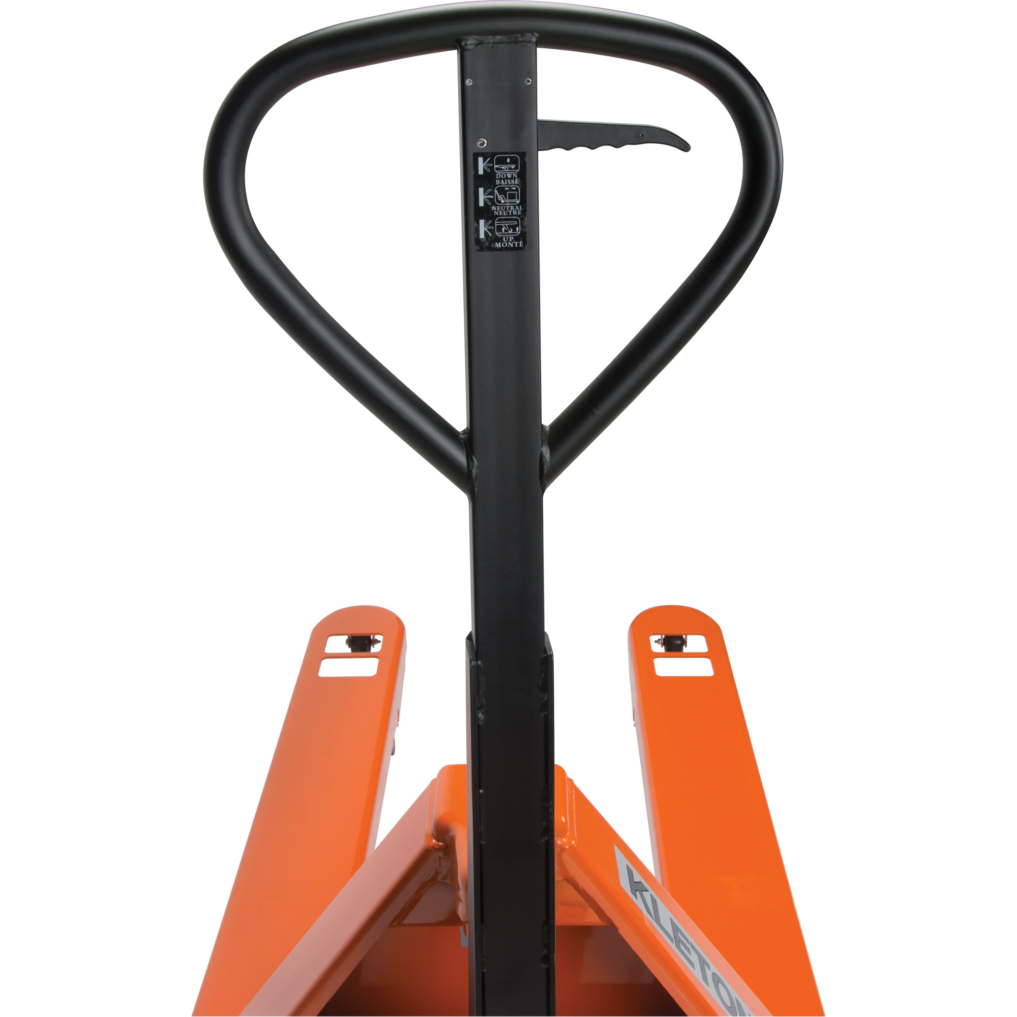 Transpalette manuel super robuste, Acier, 48" lo x 27" la, Capacité 11000 lb – Image 3