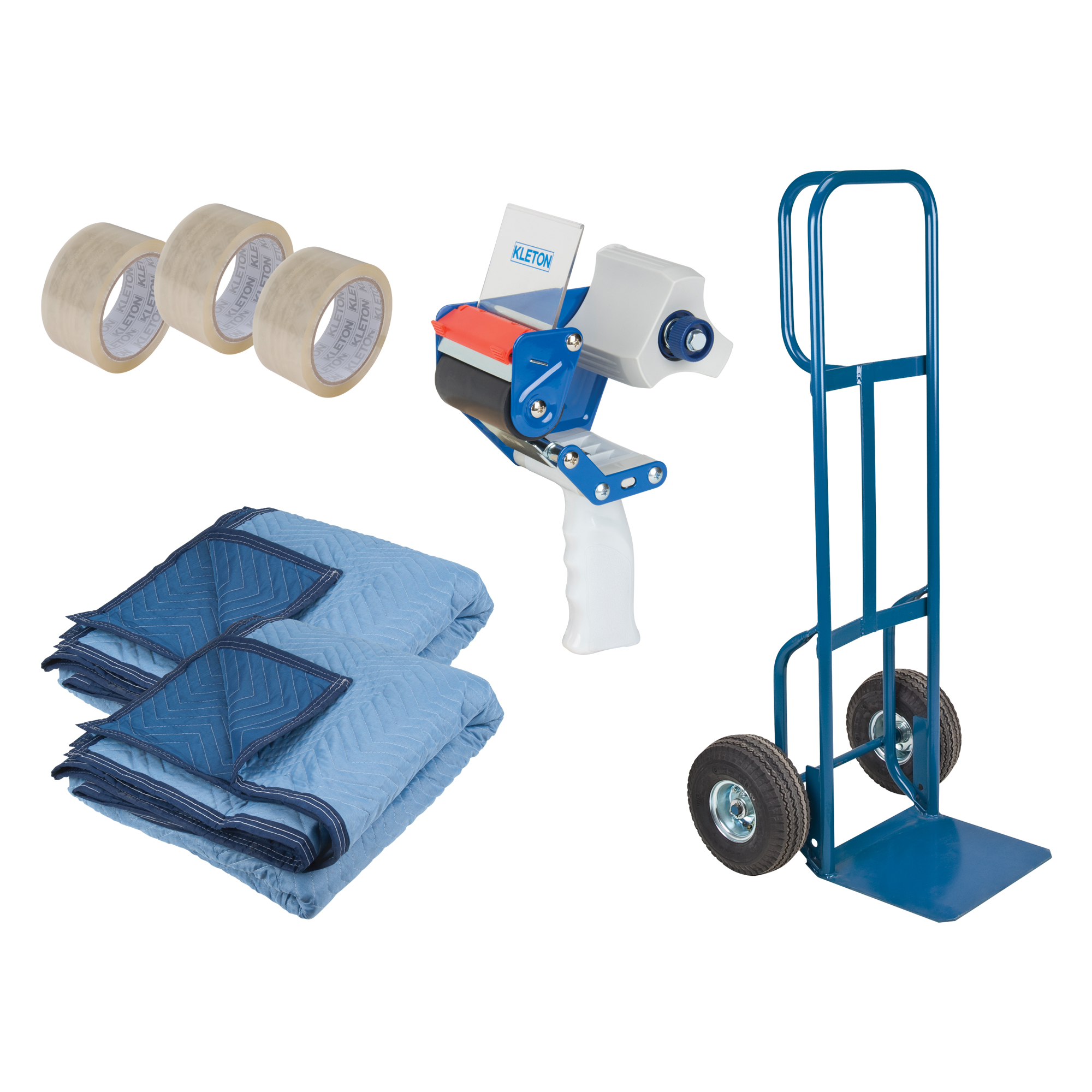 Trousse de déménagement, Prise En P, Acier, Hauteur de 50", Capacité 700 lb
