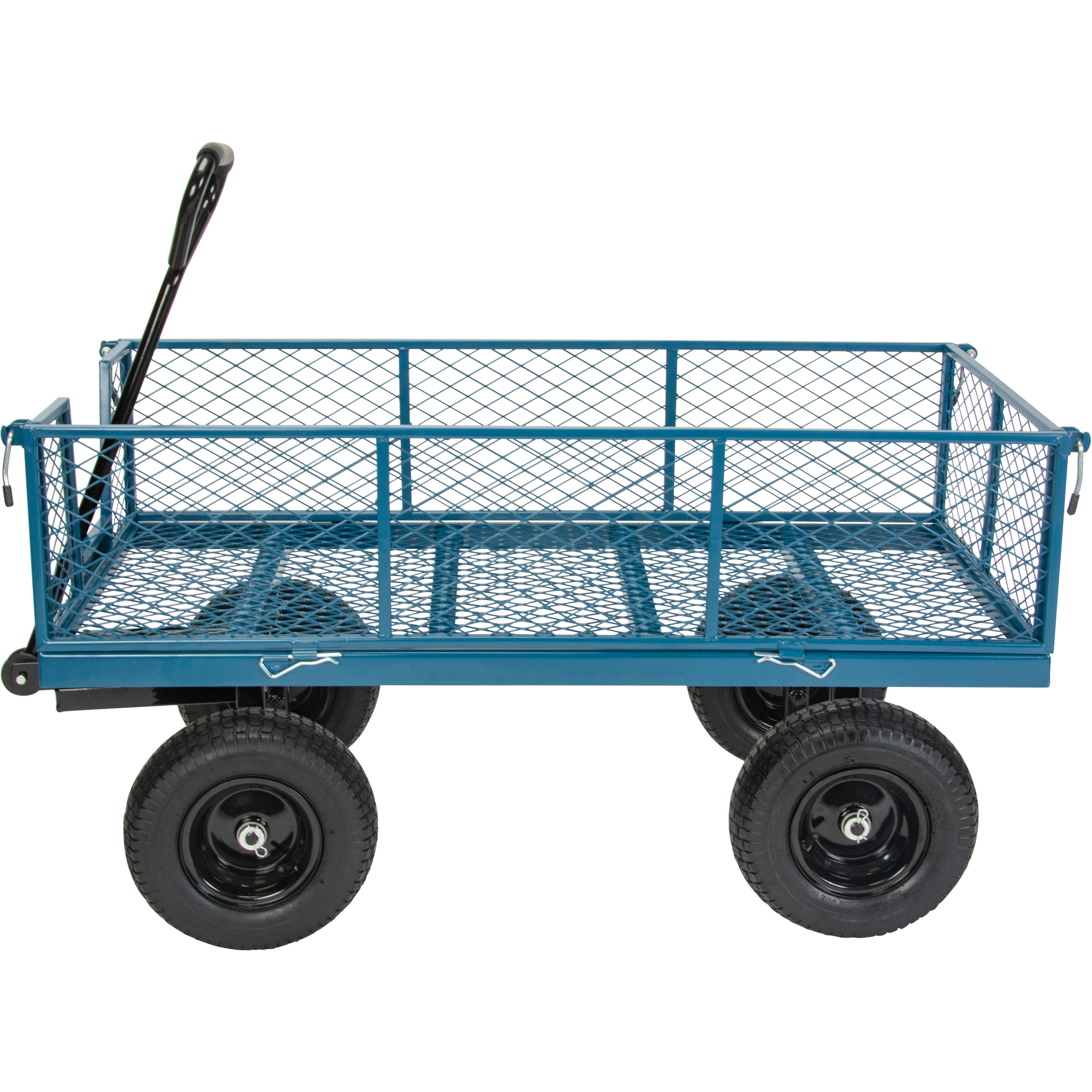 Wagon avec côtés rabattables, 24" la x 48" la x Capacité 800 lb – Image 3