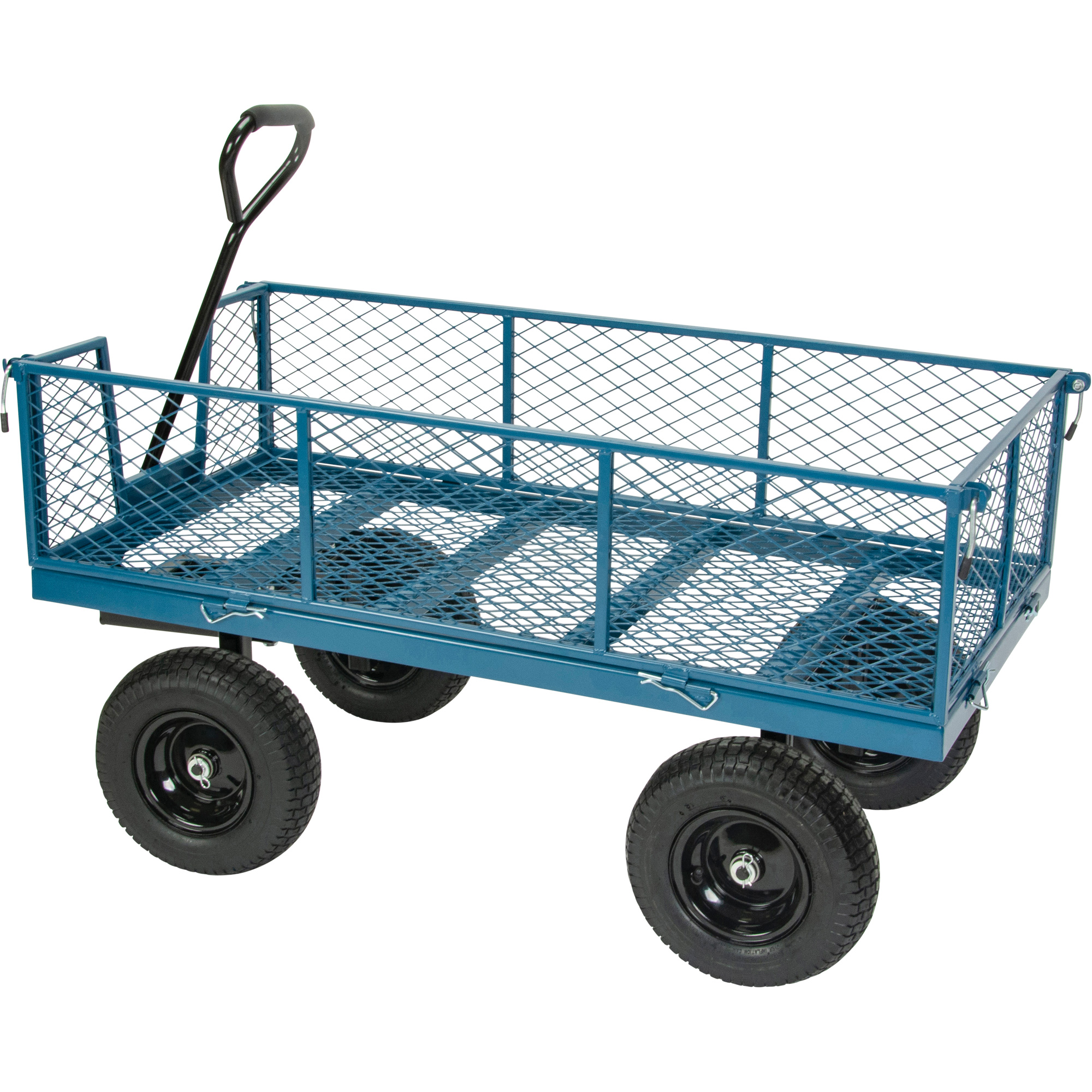 Wagon avec côtés rabattables, 24" la x 48" la x Capacité 800 lb – Image 4