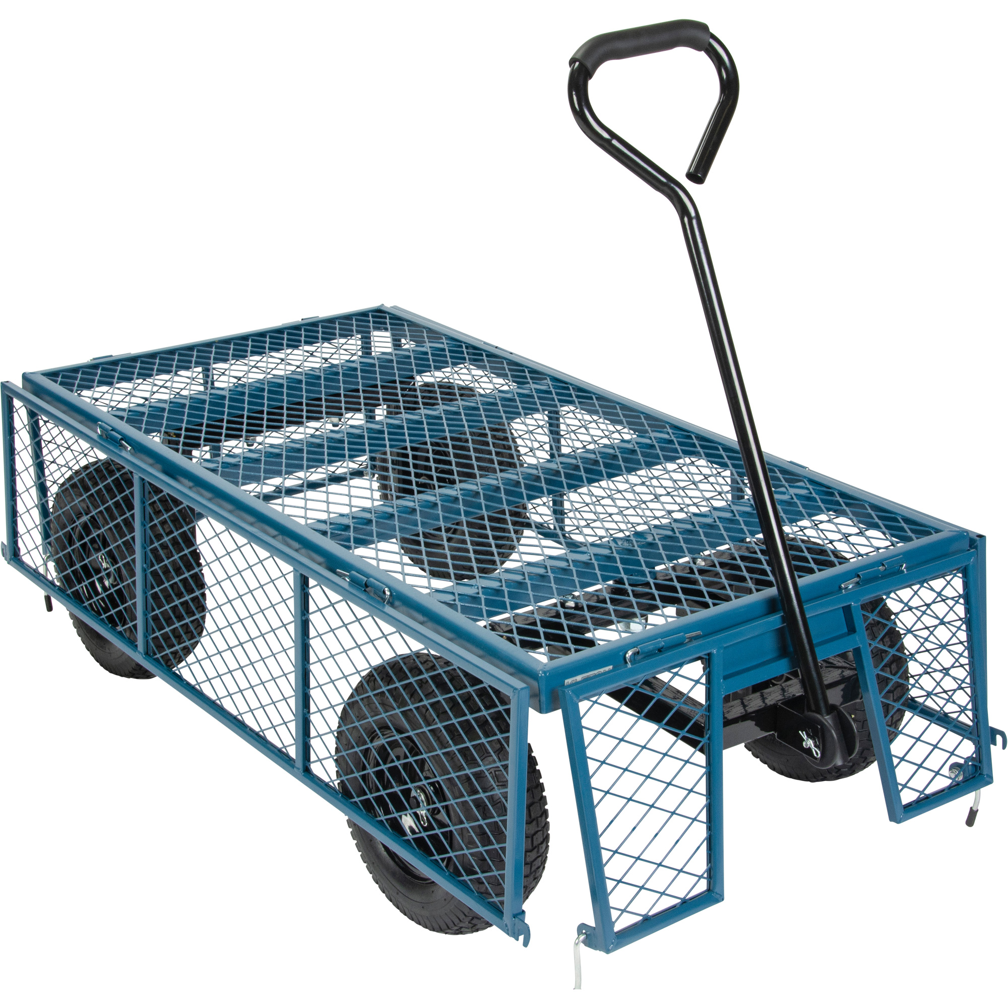 Wagon avec côtés rabattables, 24" la x 48" la x Capacité 800 lb – Image 9