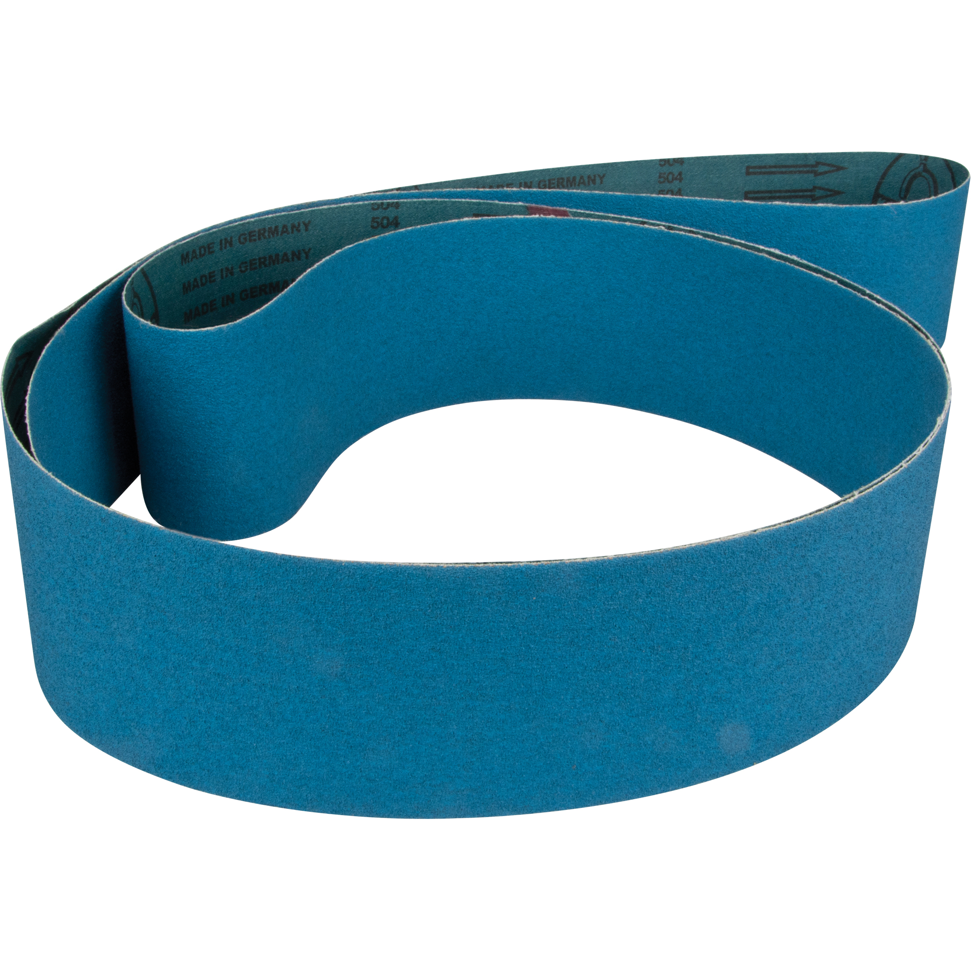Courroie abrasive bleu