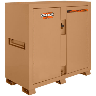Armoire de chantier modèle 99 avec deux portes et deux cadenas, Acier, 59,4 pi³, Havane