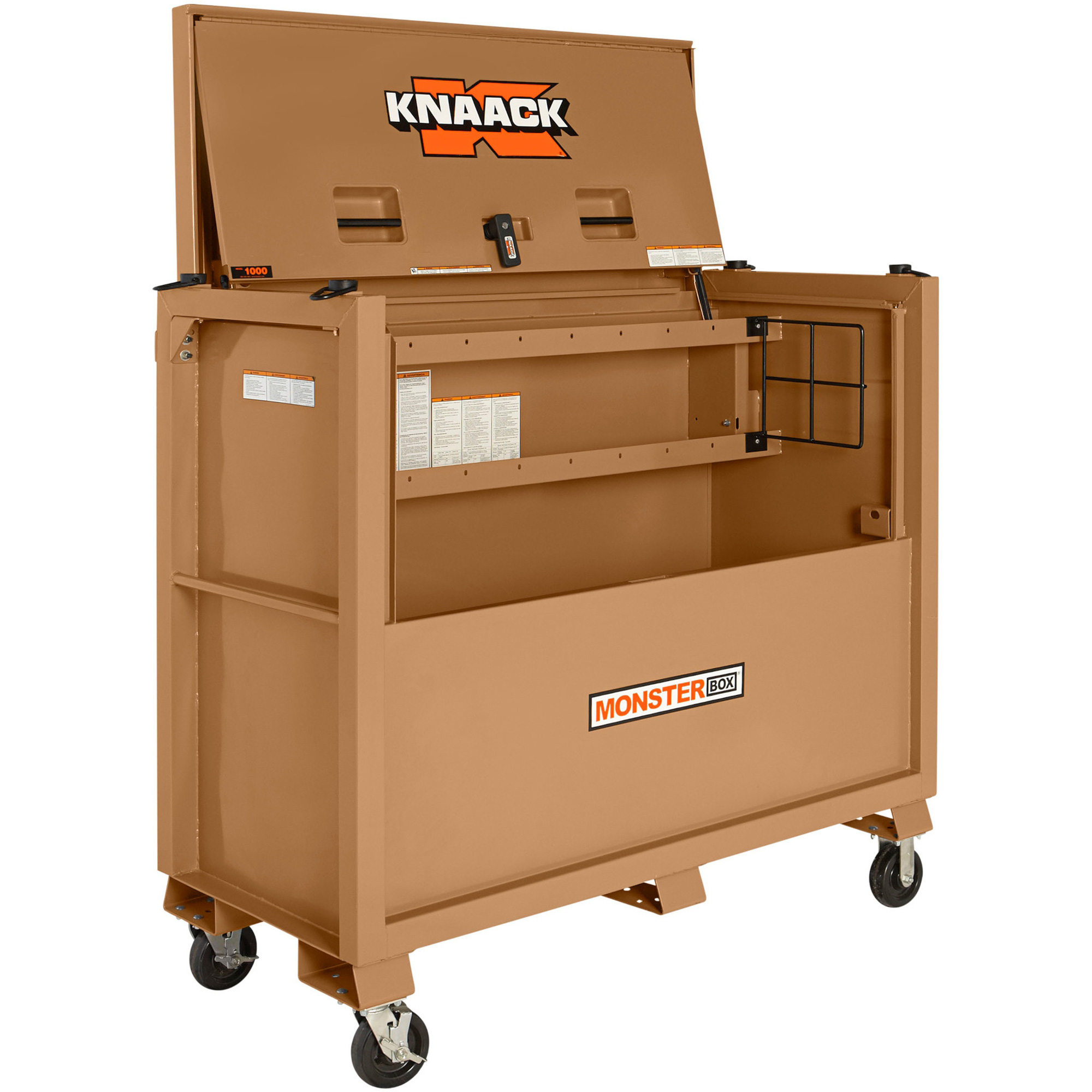 Coffre Piano Monster BoxMC, 66" la x 30" p x 54-1/2" h, Beige