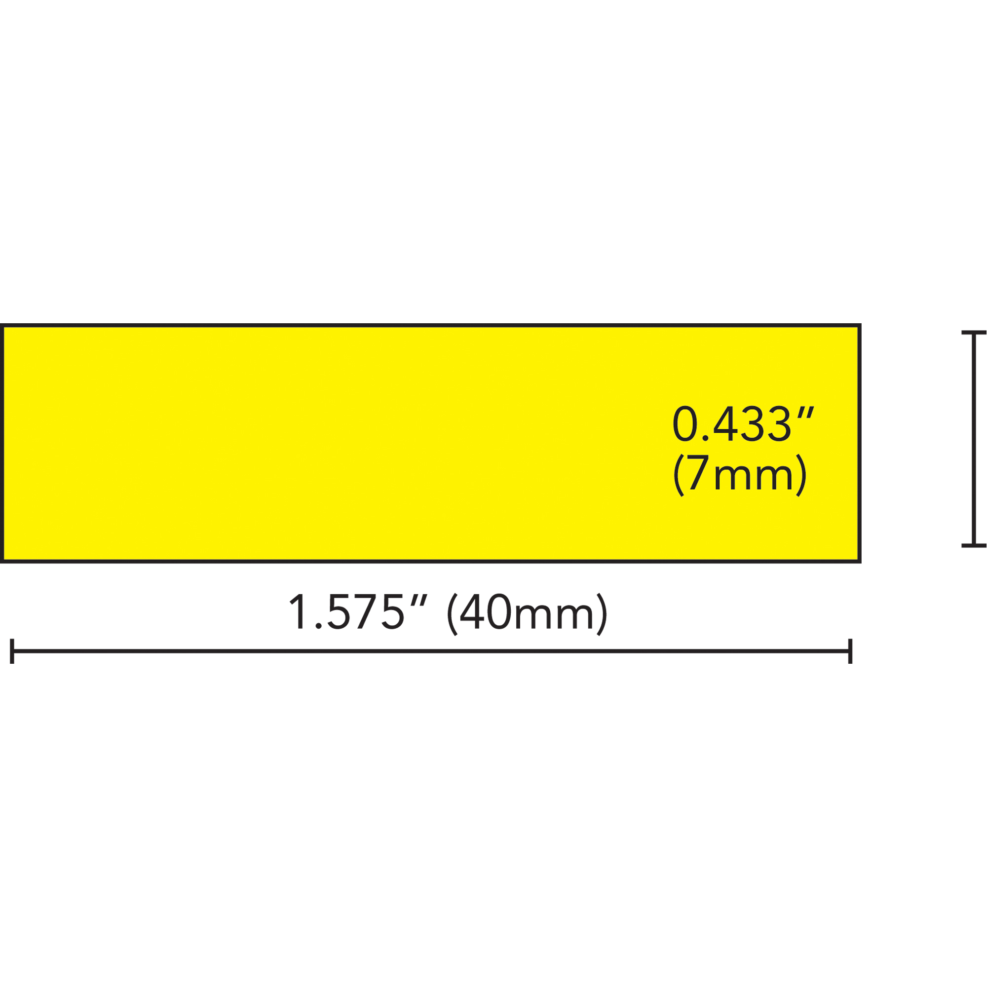 Systèmes polyvalents d'avertissement & de protection Soft Edge, Longueur 1 m