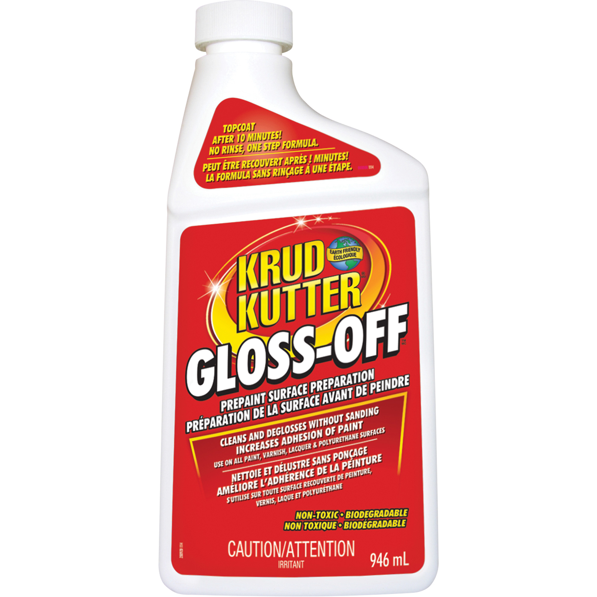 Préparation de surface avant l'application Gloss Off, 946 ml, Bouteille