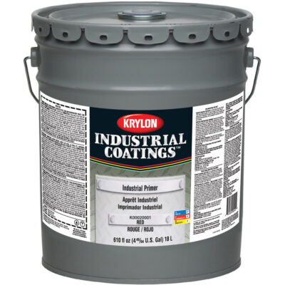 Apprêt industriel, 18,9 L, Seau, Rouge oxyde