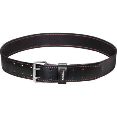 Ceinture de travail de 2", Cuir, Noir