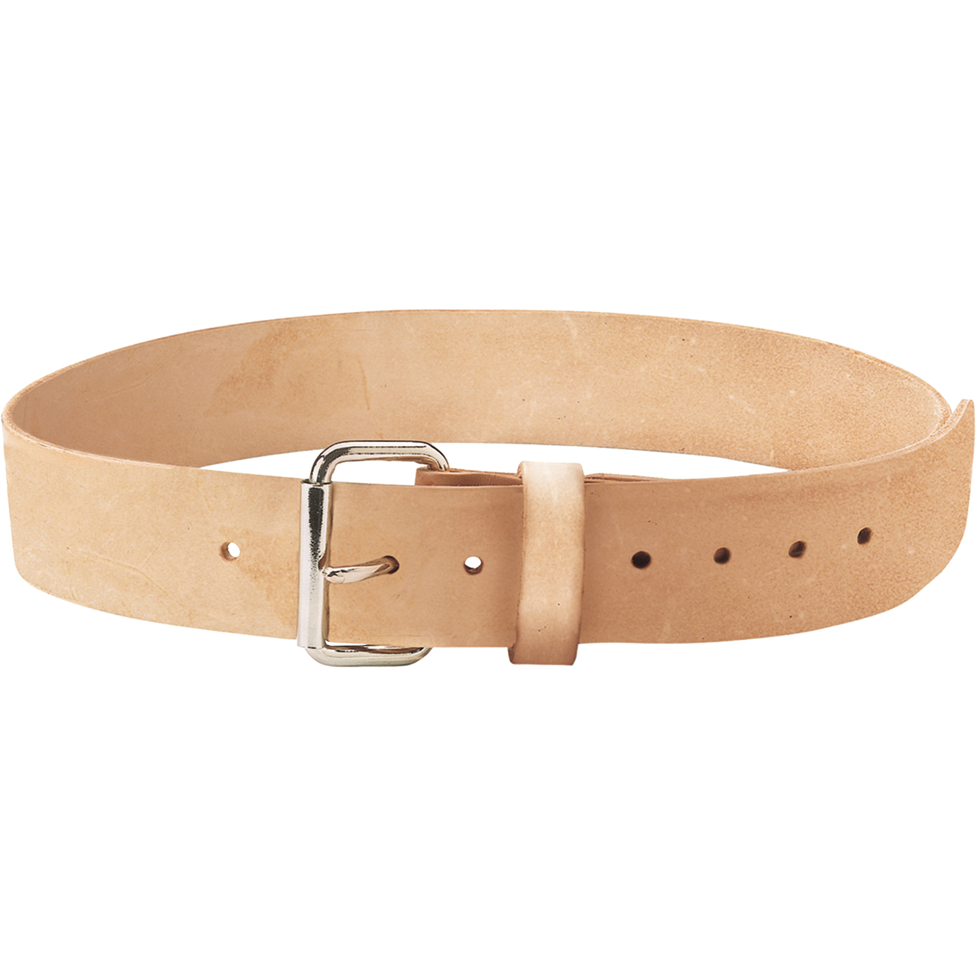 Ceinture industrielle, Cuir, Beige