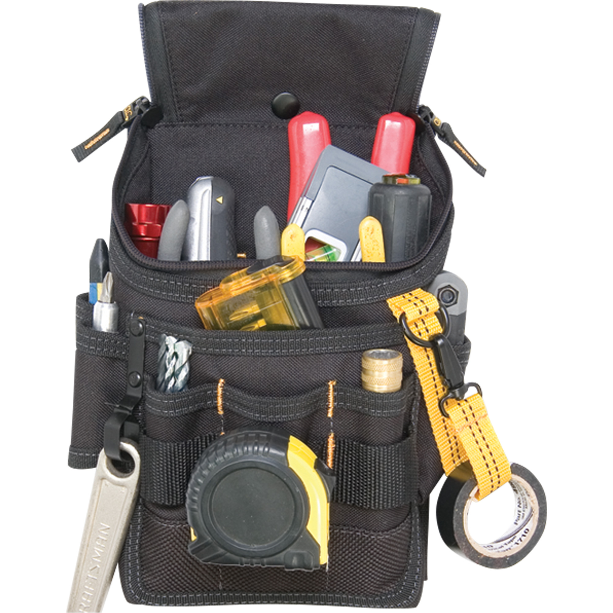 Étui à outils de grandeur moyenne ZIPTOPMC, Porte-outil multiple, Polyester, 8 Poches