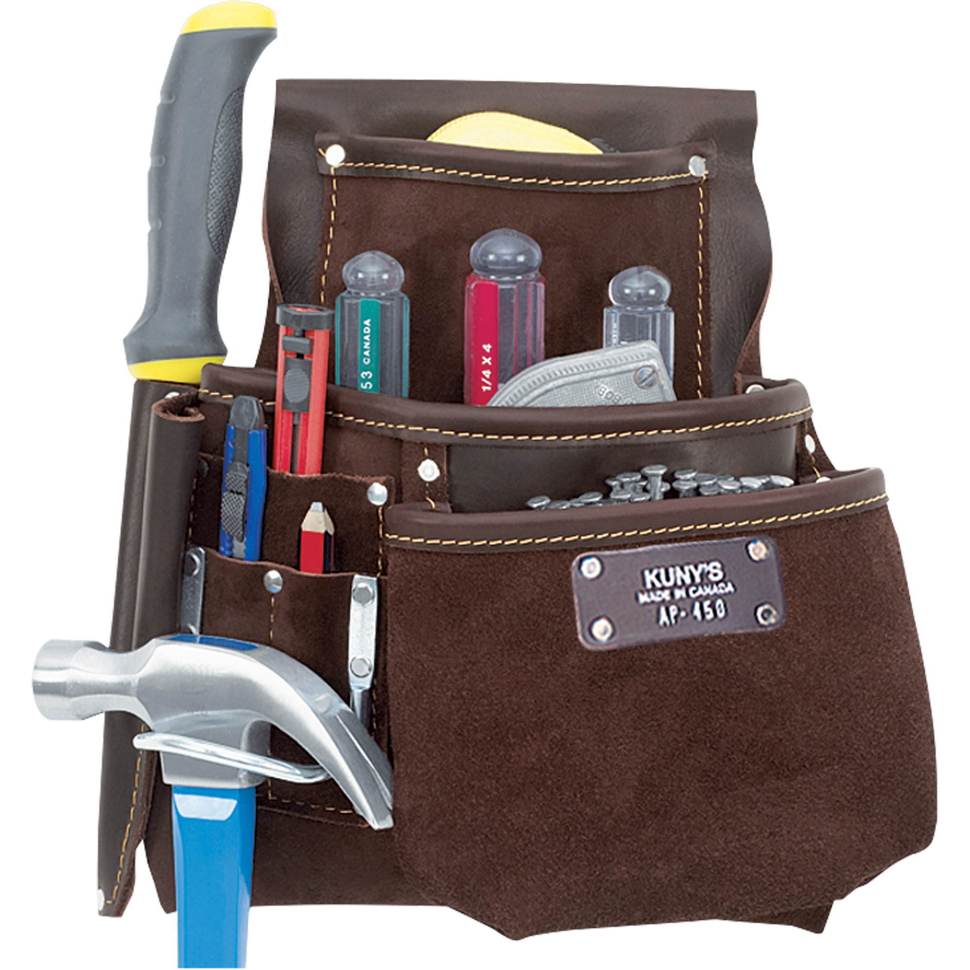 Étui pour outils multiples, Porte-outil multiple, Cuir, 7 Poches