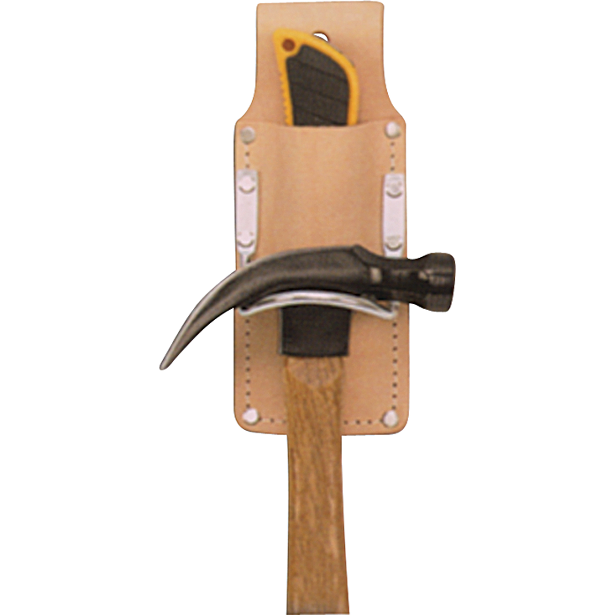 Étuis pour marteau & couteau, Support pour marteau, Cuir, 1 Poches