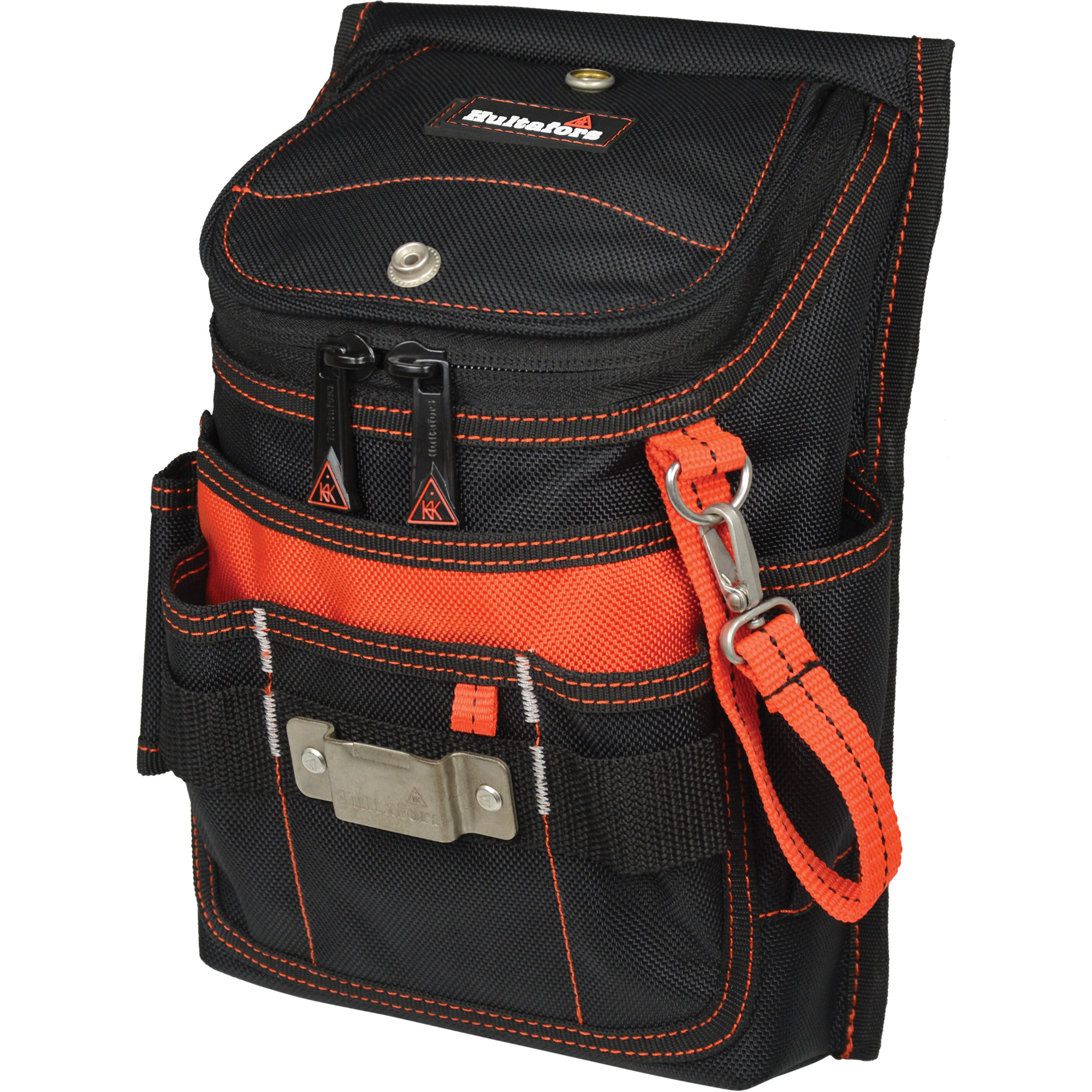 Poche utilitaire moyen Zip-Top, Porte-outil multiple, Polyester balistique