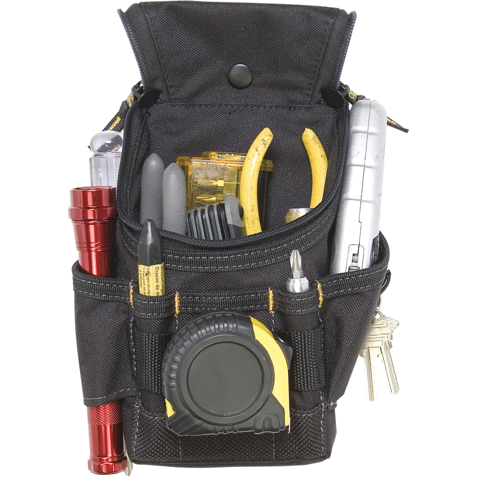 Porte-outils pour personnel en entretien, Porte-outil multiple, Polyester, 5 Poches