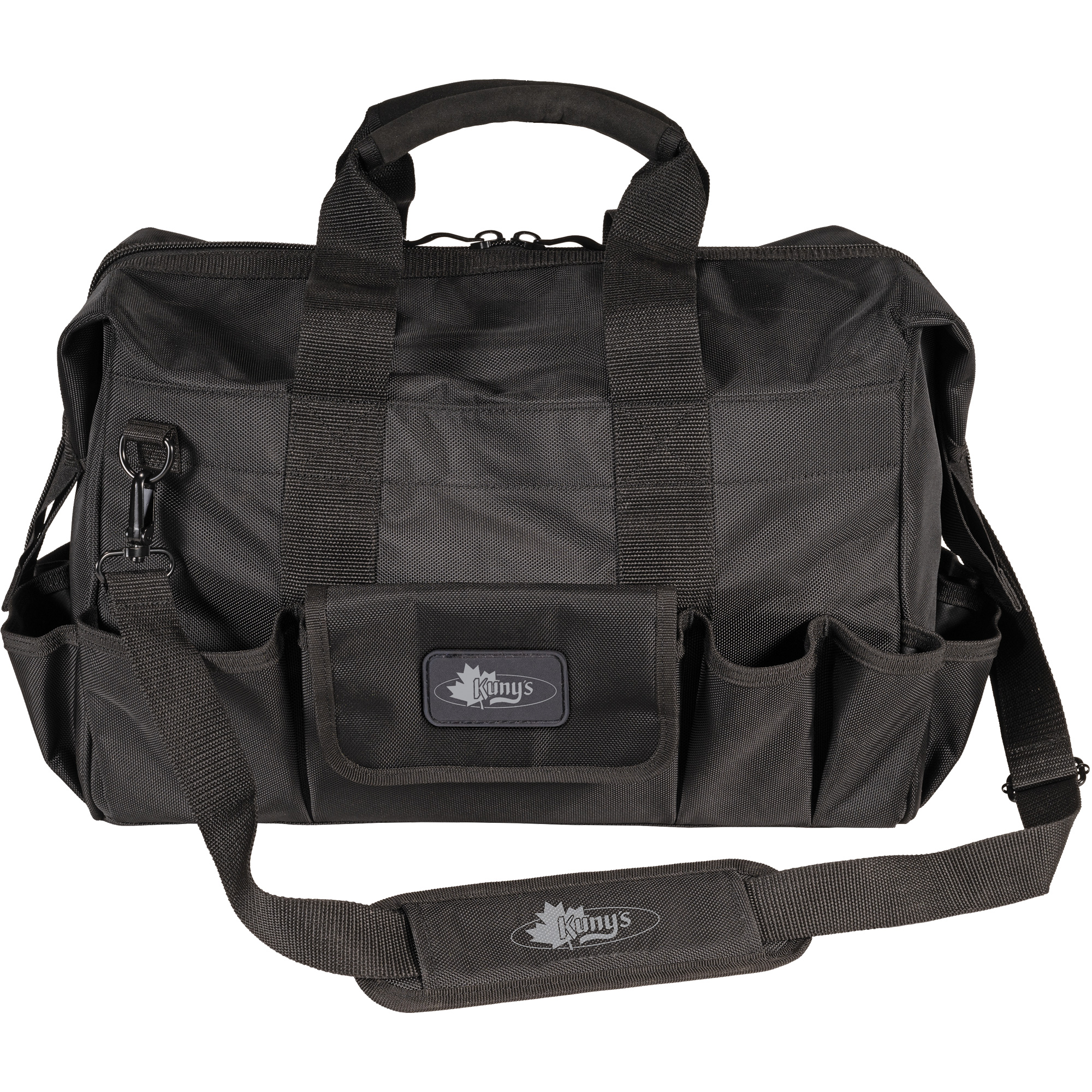 Sac à outils Phantom 18" pour entrepreneur, Polyester balistique, 25 pochettes, Noir