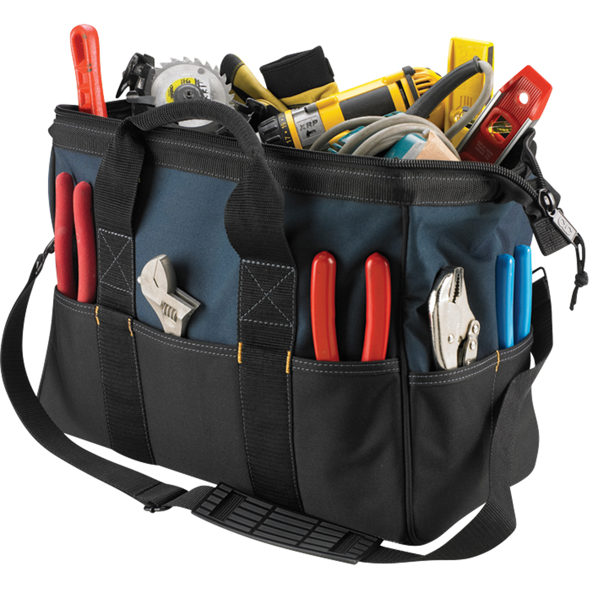 Sacs à outils BigmouthMD, Nylon, 22 pochettes, Noir