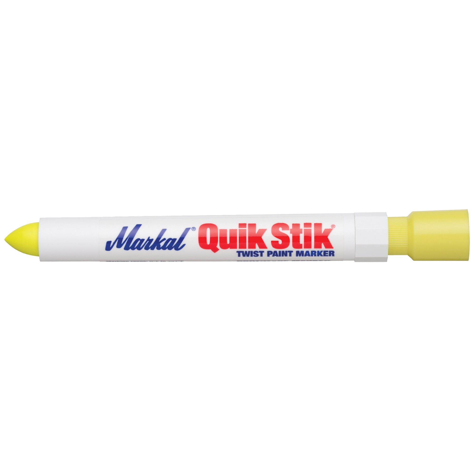 Marqueur à peinture Quik StikMD, Bâton plein, Jaune fluorescent