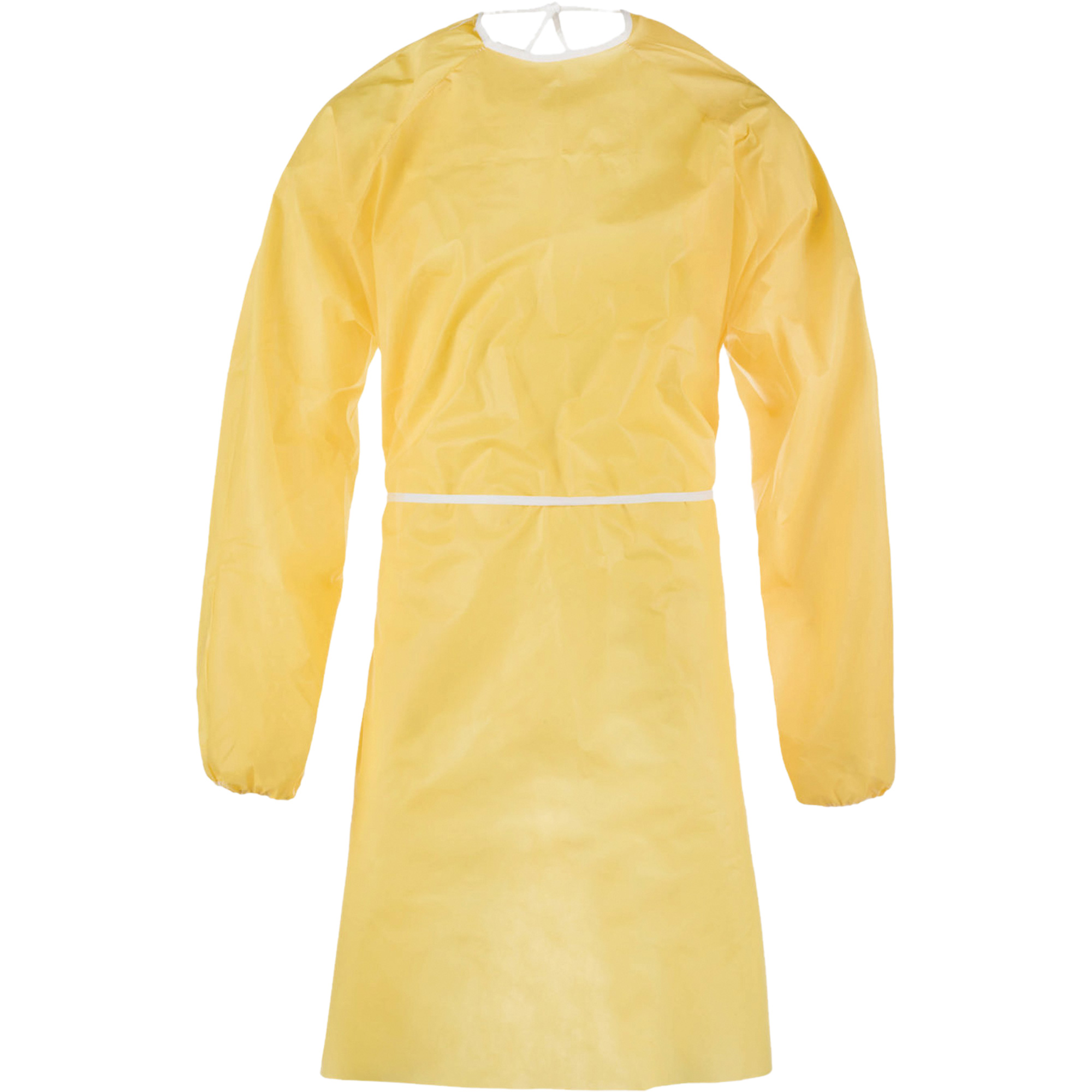 Blouse ChemMaxMD 1, Taille unique, Jaune, Polyéthylène/Polypropylène