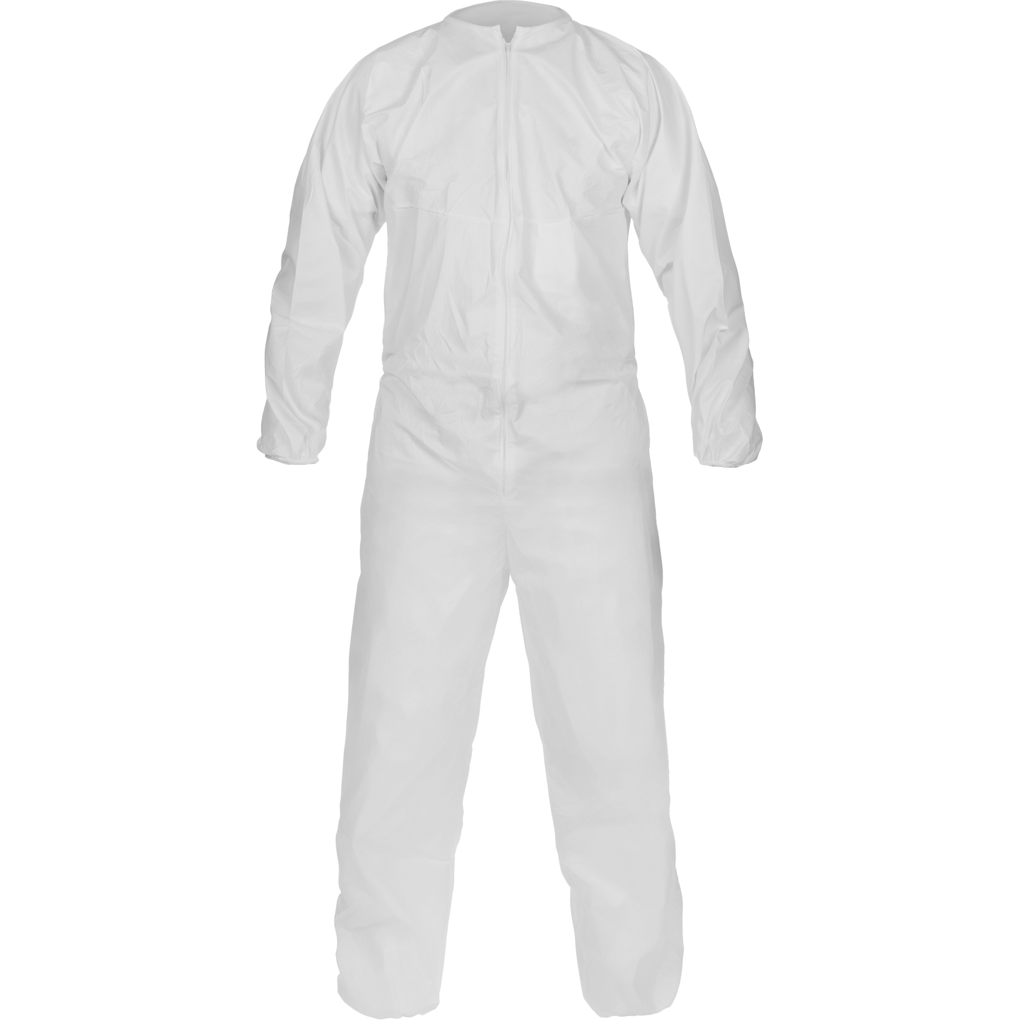 Combinaison non stérile de fabrication éco-efficace CleanMaxMD, T-Grand, Blanc, Microporeux
