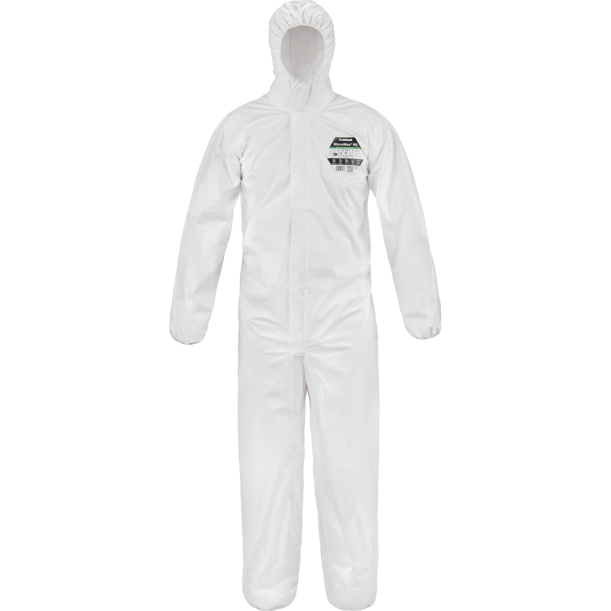 Combinaisons MicroMaxMD NS , Petit, Blanc, Microporeux