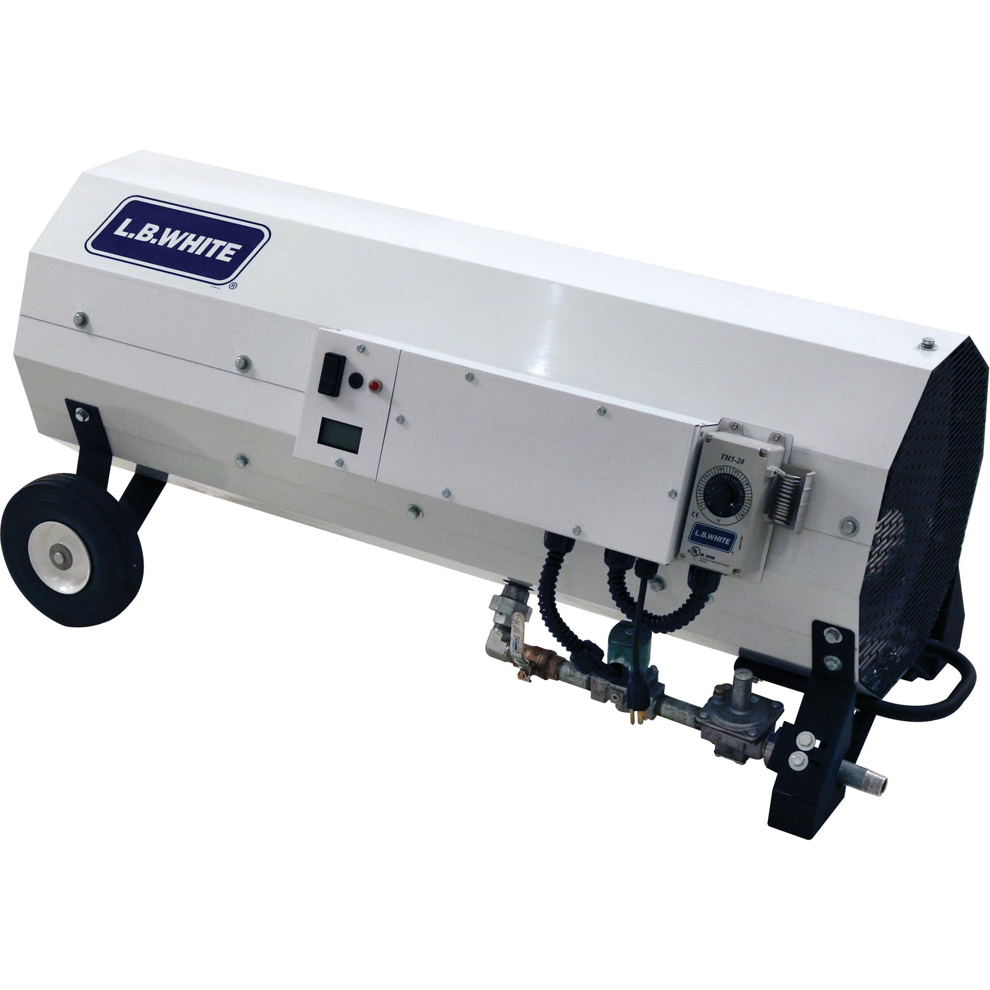 Radiateur portable à chauffage direct BossMC 400 DF, Chaleur radiante, Gaz naturel, 400 000 BTU/H