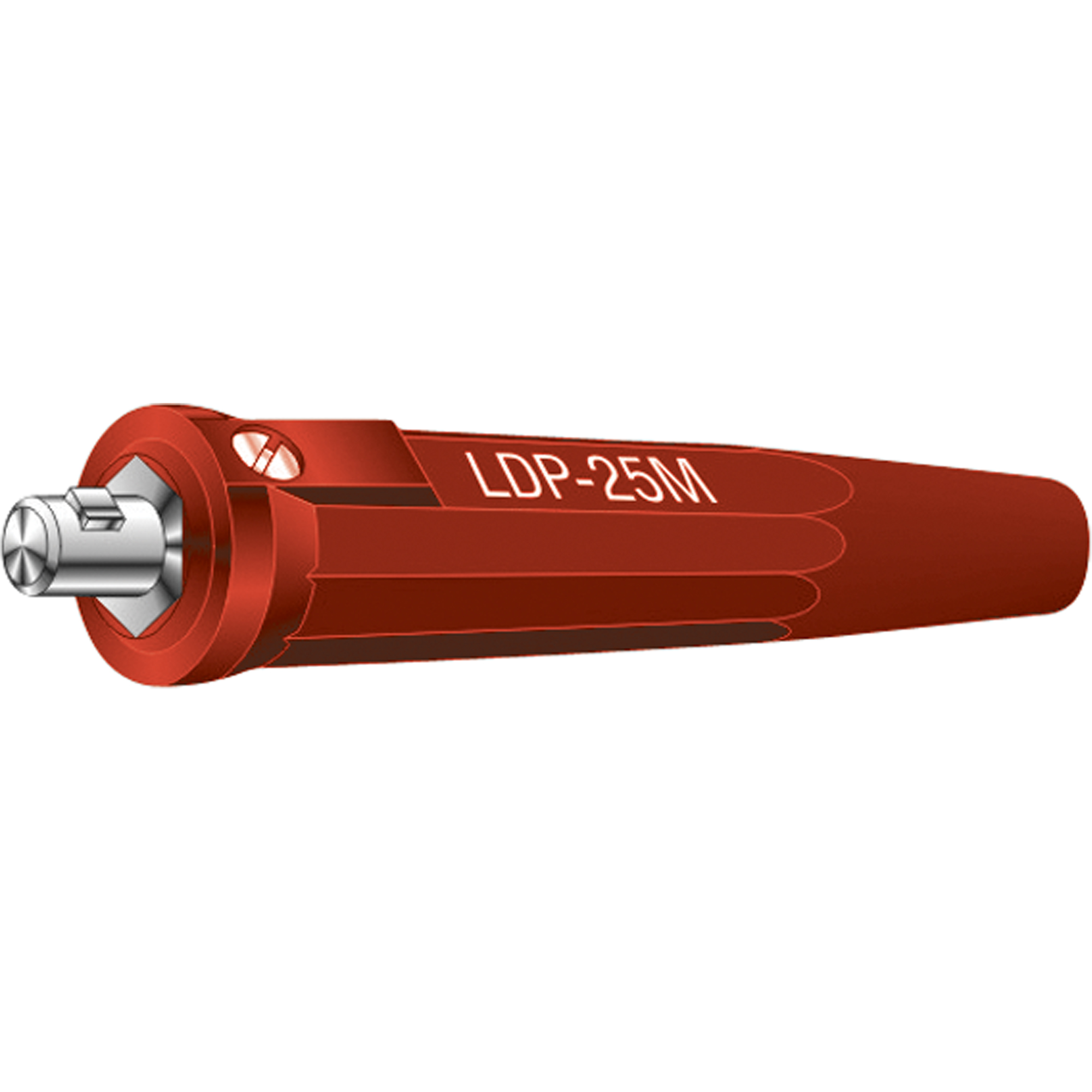 CONNECTEUR MACH TYP DINSE LDP25M ROUGE