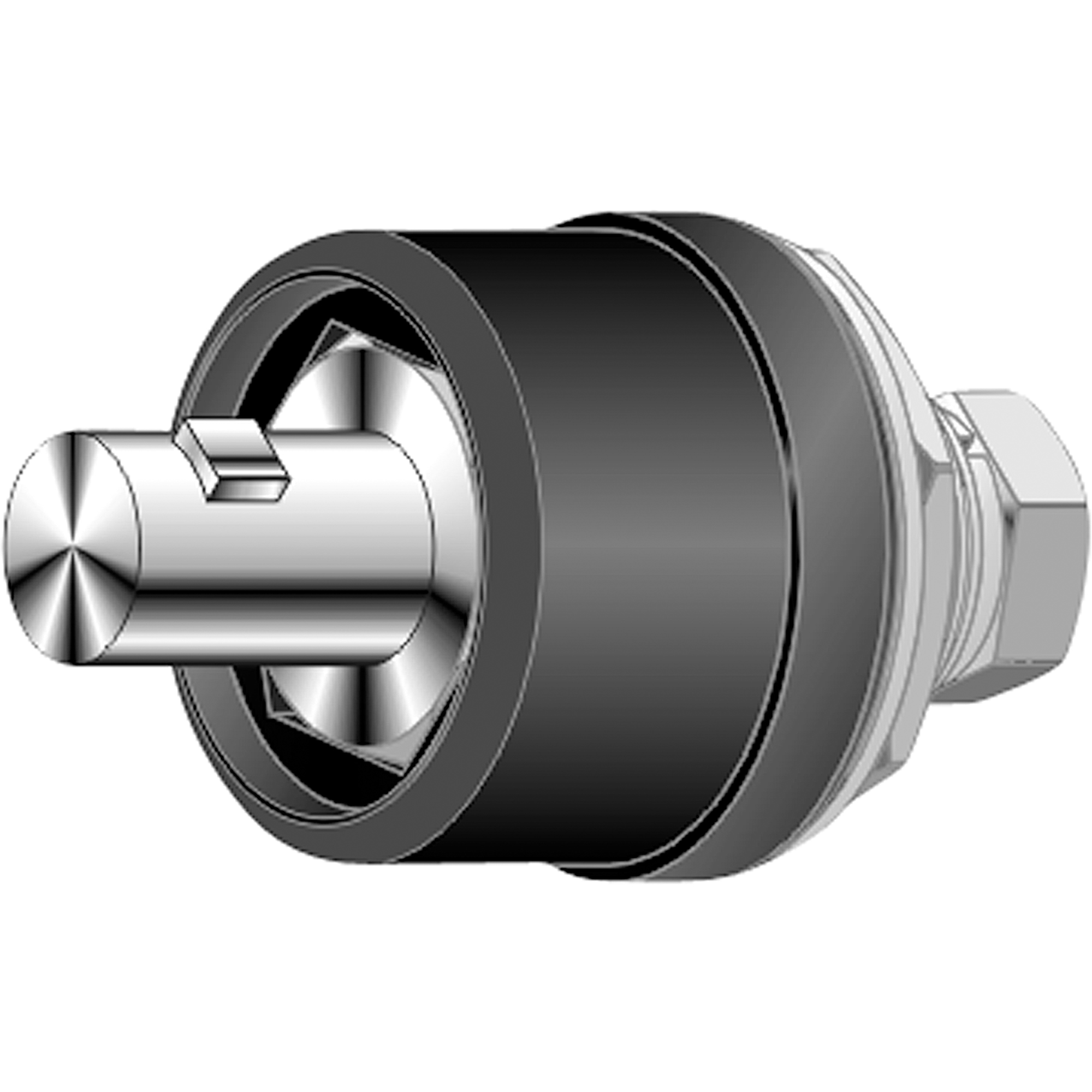 PRISE PAN OU ELECTR MALE 0.508 MALE,LDPM-50-M