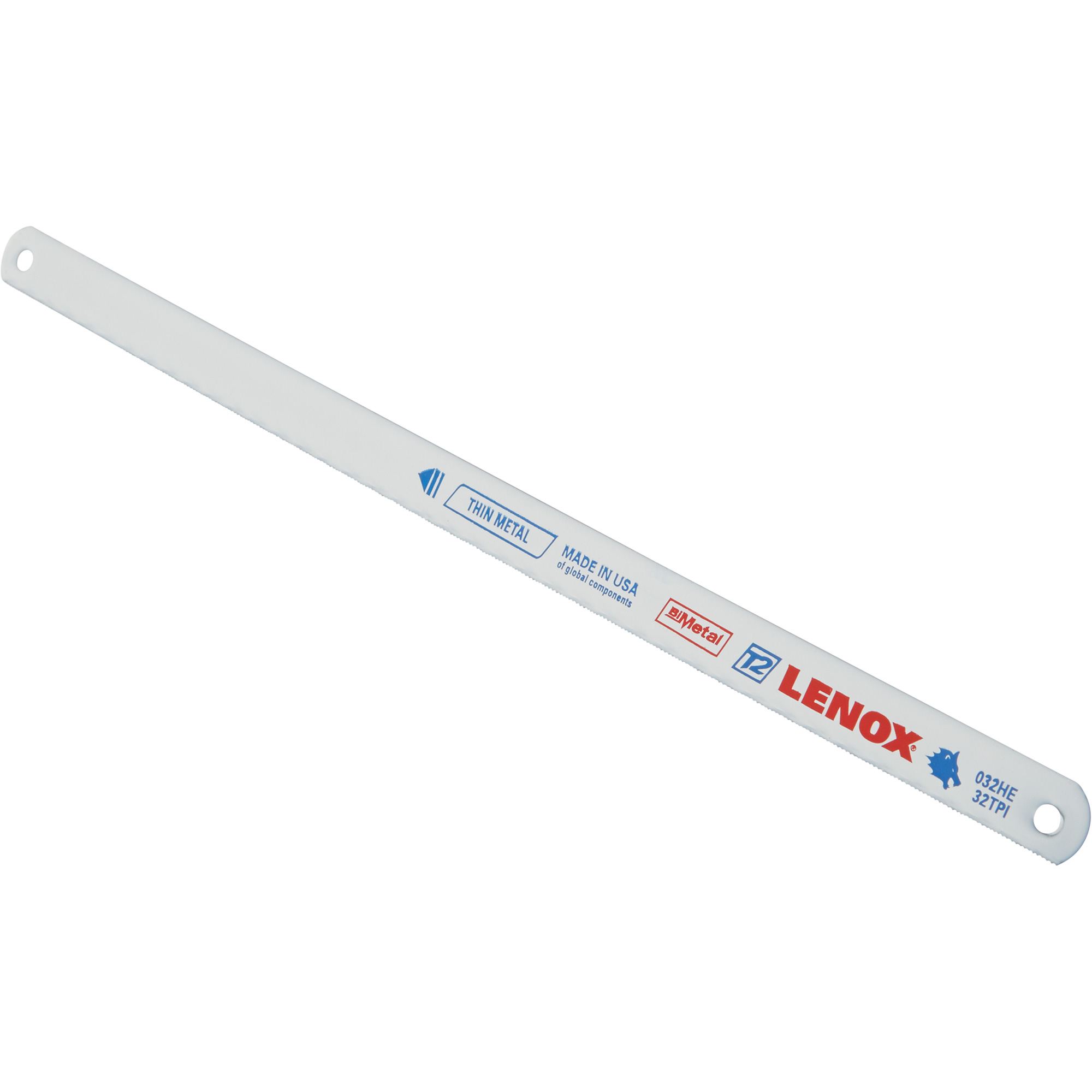Lame de scie à métaux avec technologie T2MC, Bimétal, 10" lo, 32 dents par pouce