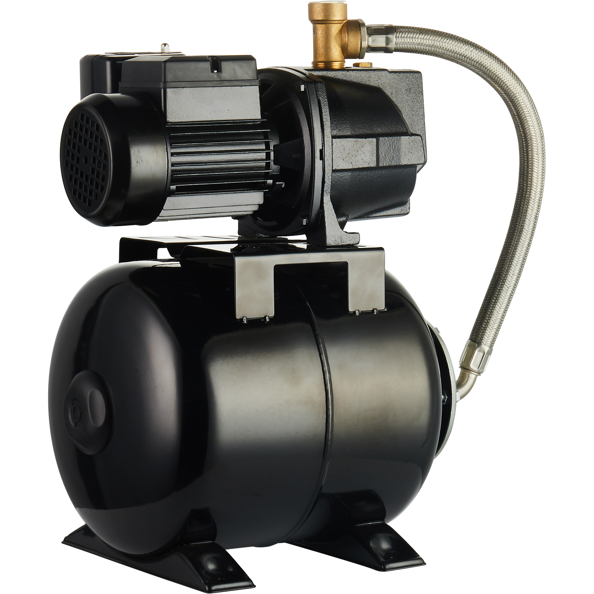 Pompe à jet pour puit profond a/réservoir à pression, 115 V/230 V, 1100 gal./h, 1 CV