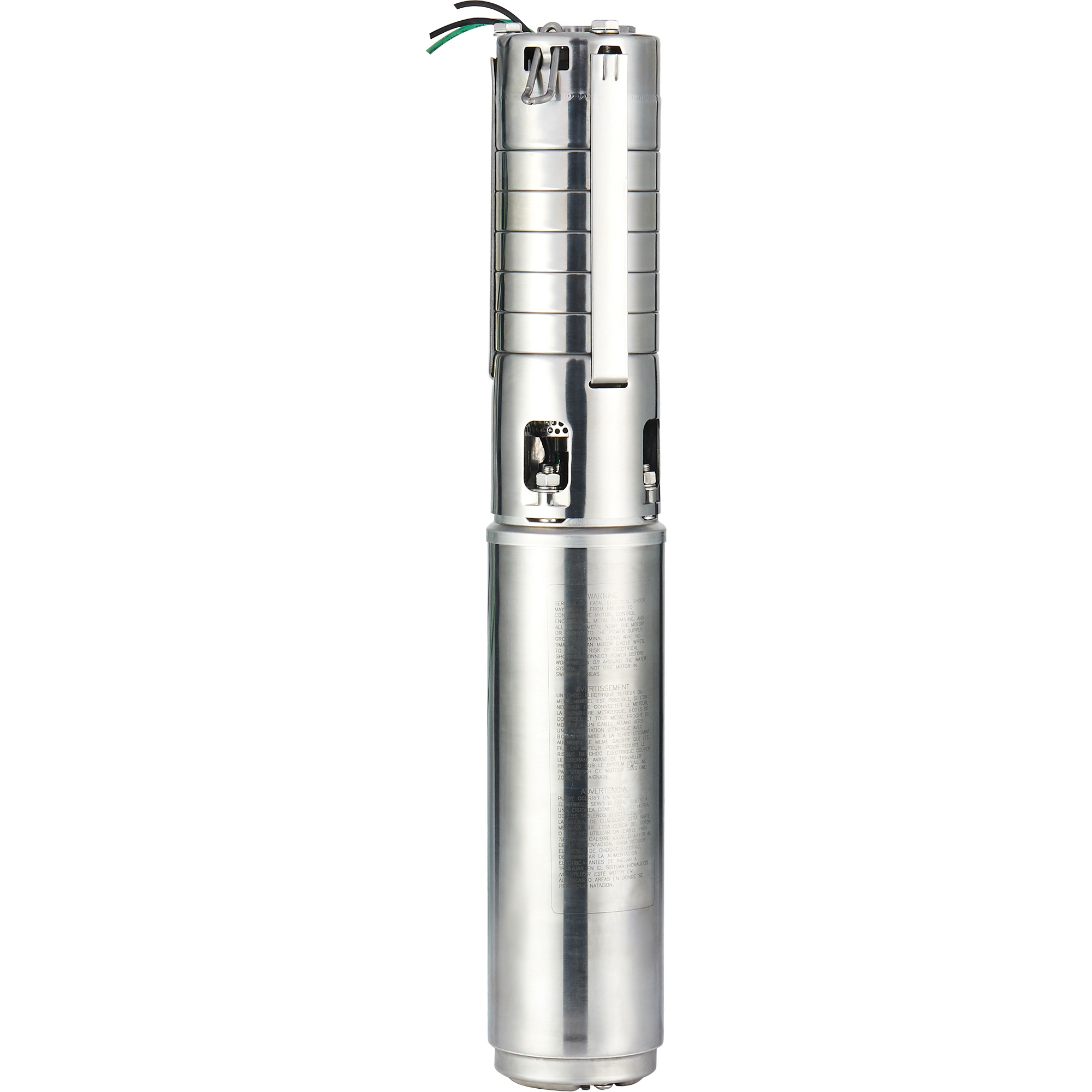 Pompe de puisard pour puit profond, 230 V, 1300 gal./h, 1/2 CV
