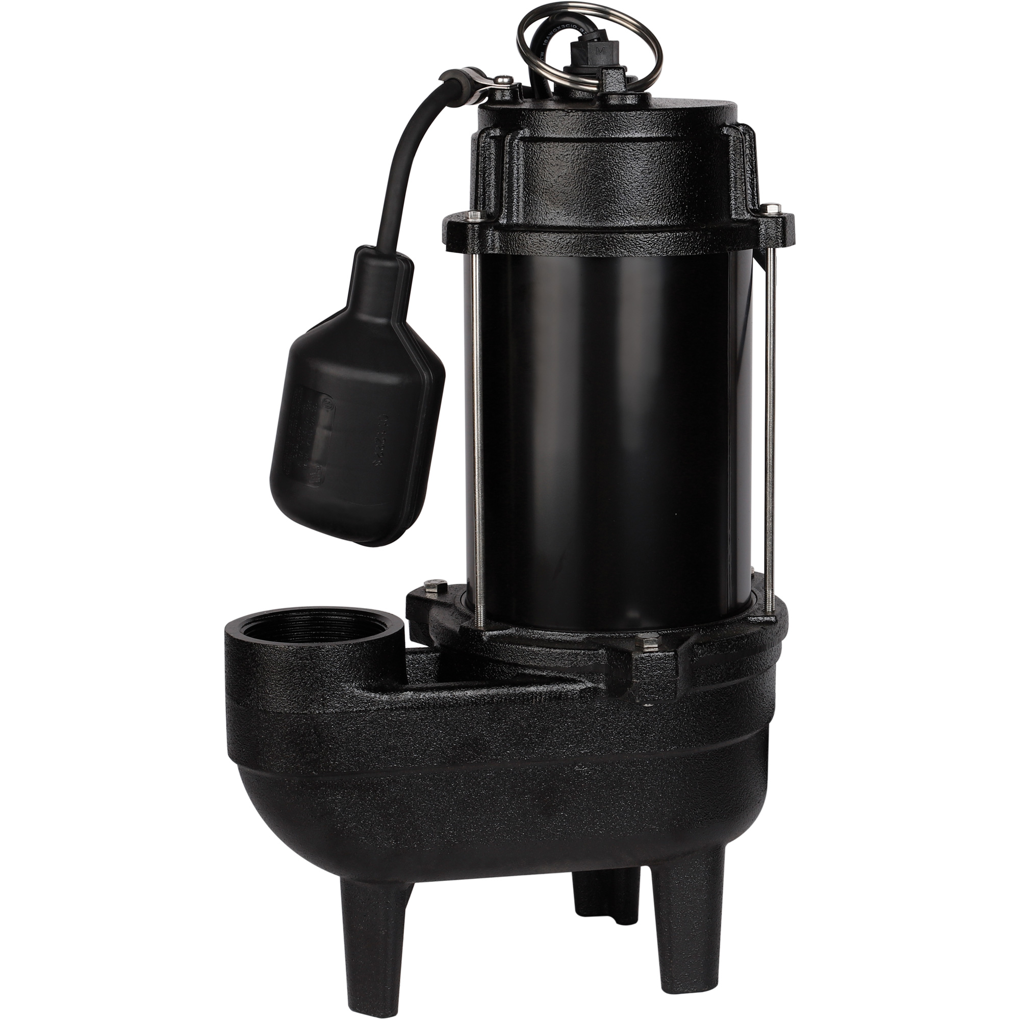 Pompe d'égout en fonte, 120 V, 9,5 A, 6000 gal./h, 1/2 CV