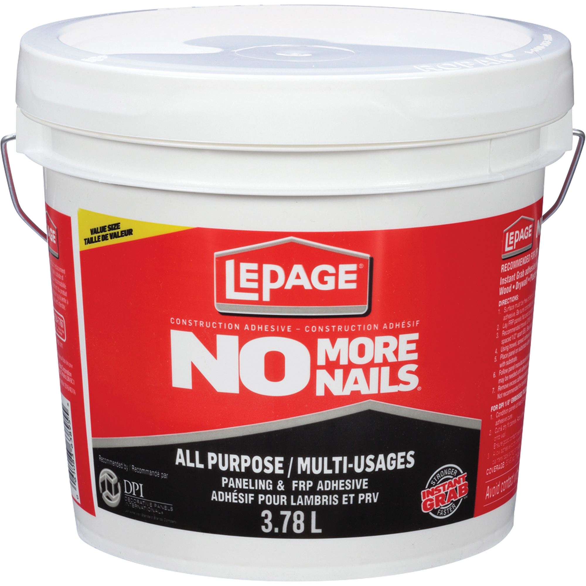 Adhésif de construction multi-usages No More NailsMD