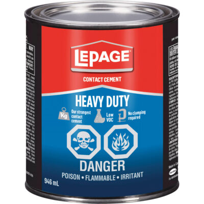 Adhésif de contact puissant, Canette, 946 ml, Ambrée