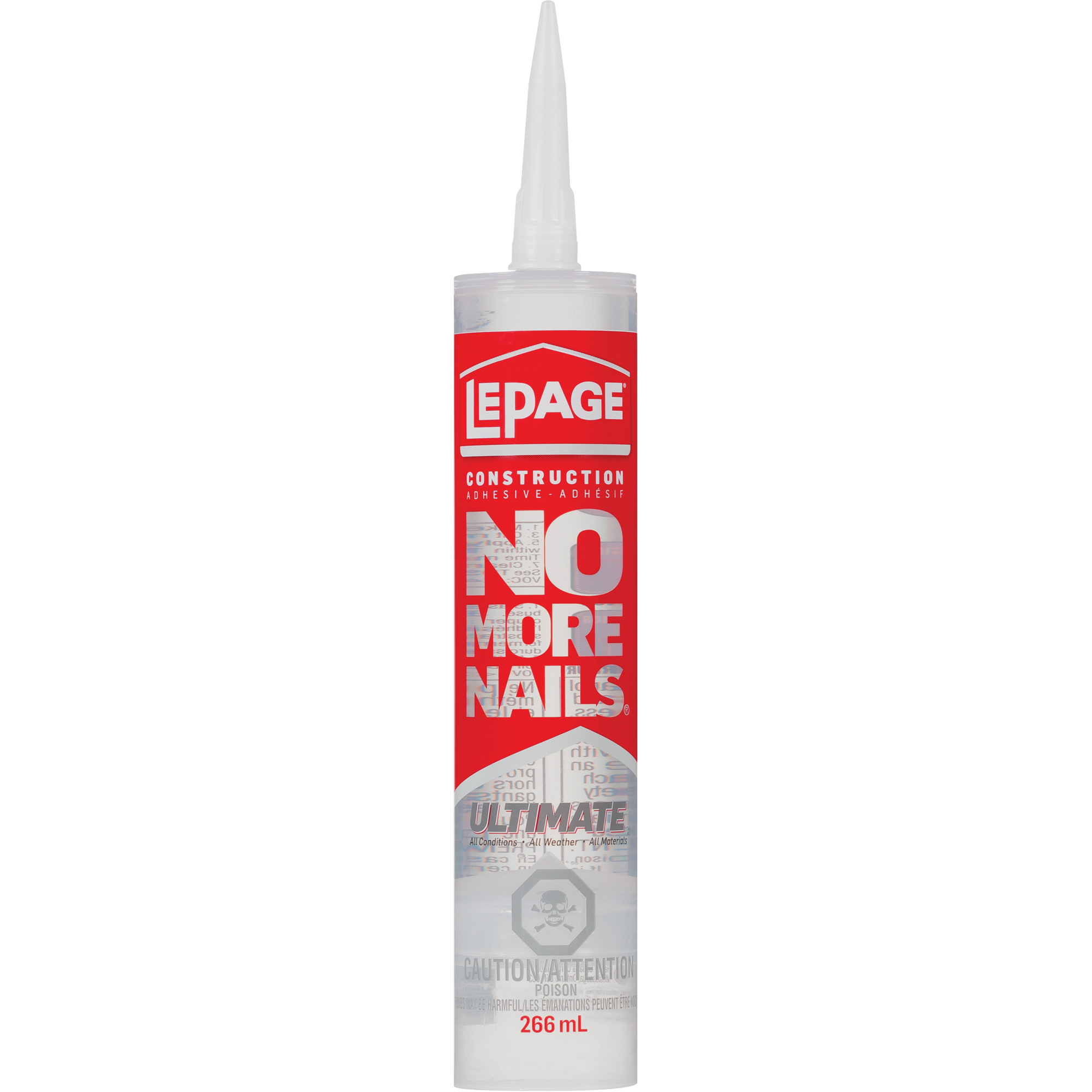 Adhésif pour la construction No More NailsMD