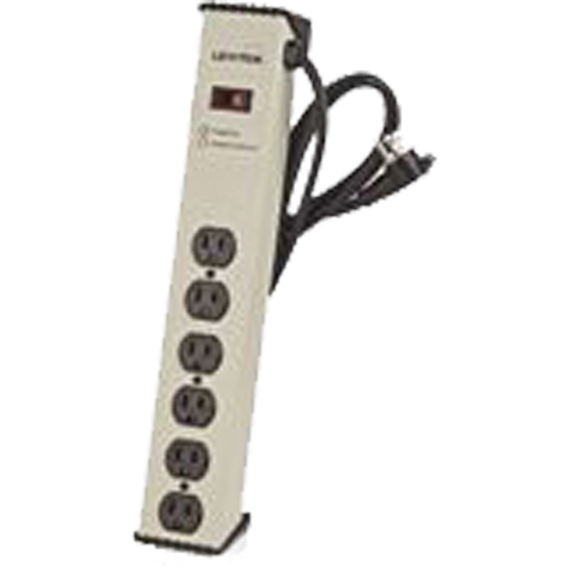 Barre de limiteur de surtension, 6 Prises, 900 J, 1500 W, Cordon 6'
