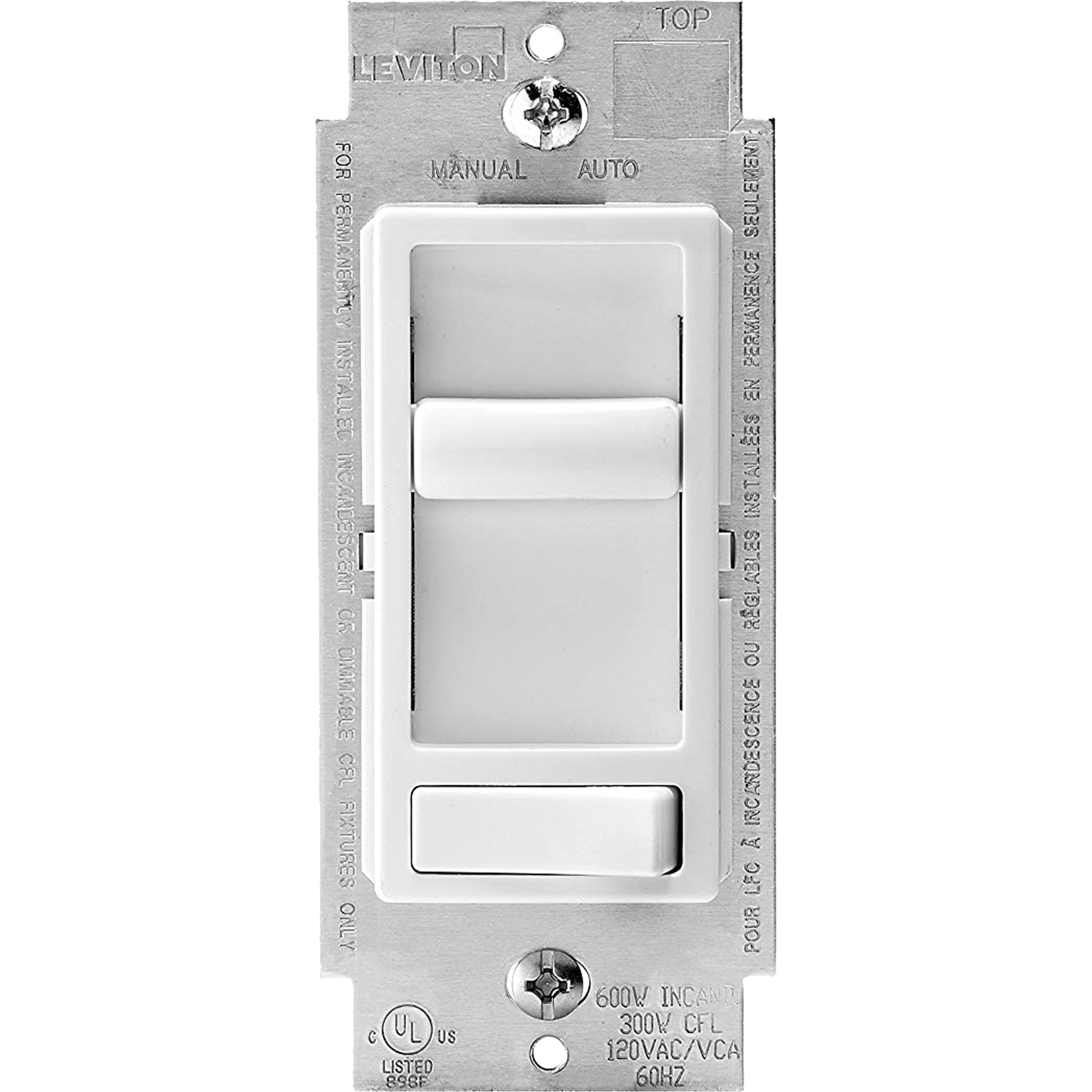 Commutateur DEL à intensité variable Decora SureSlideMD