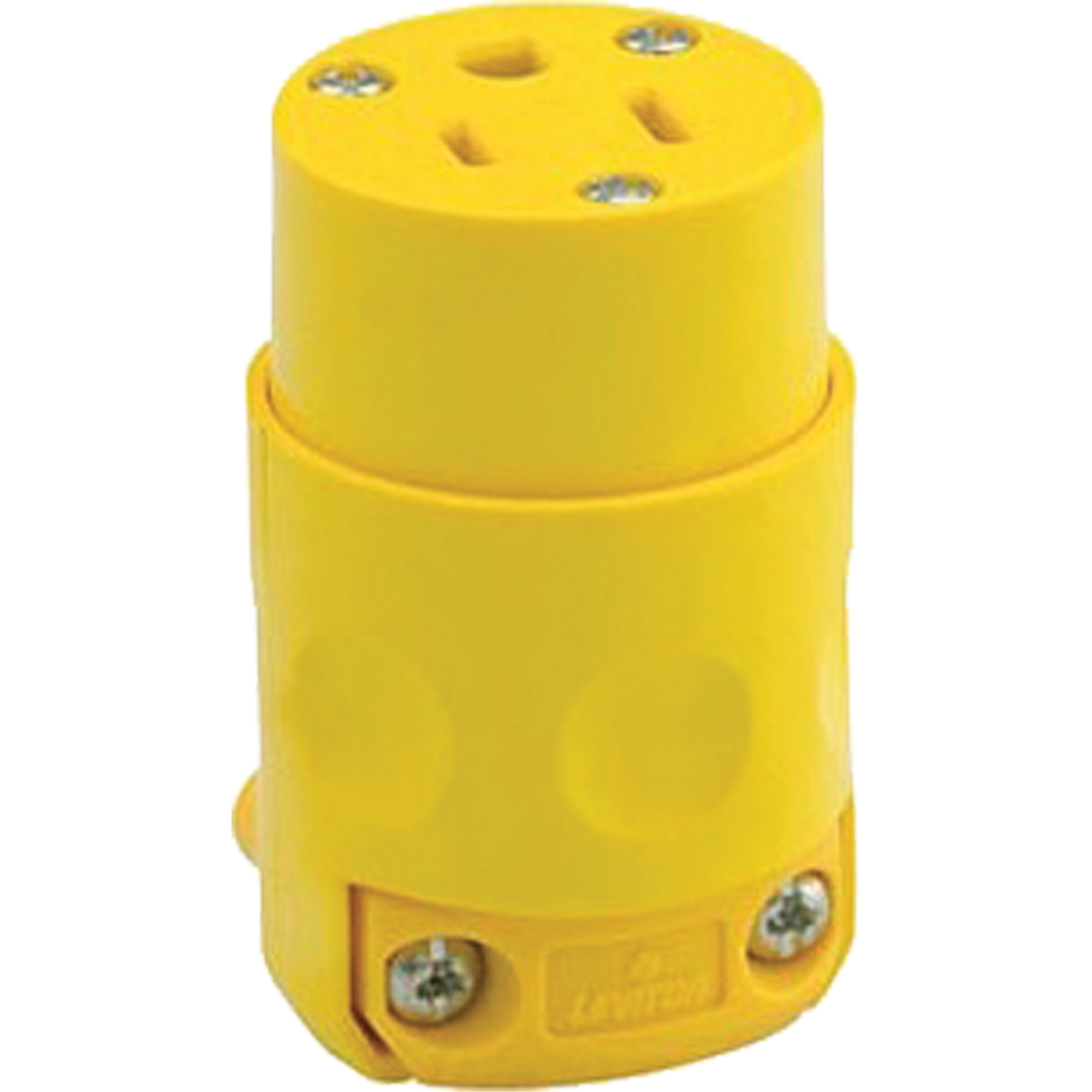 Connecteur à lame droite de qualité commerciale, 5-15R, Plastique
