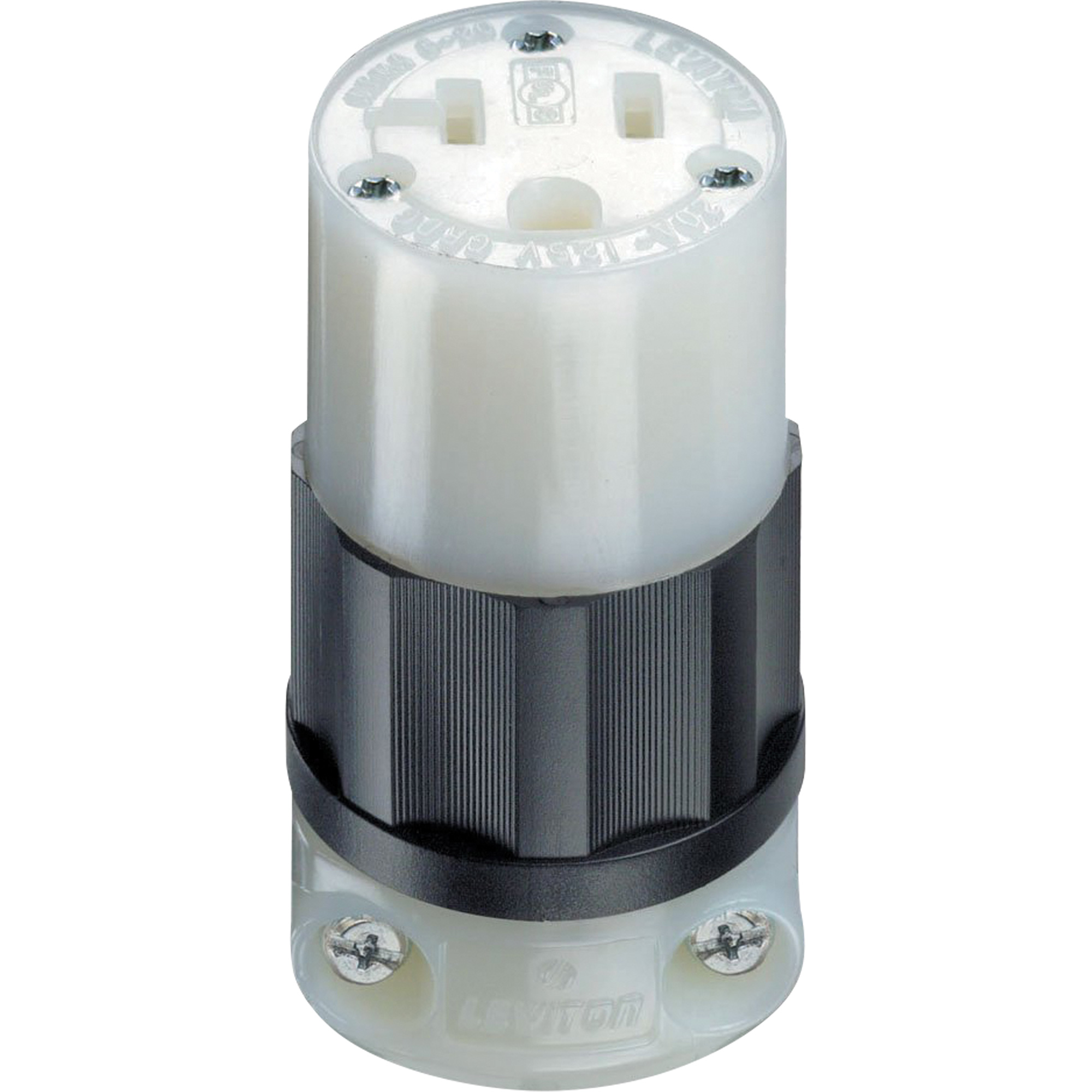 Connecteur verrouillable de calibre industriel, 5-20R, Nylon